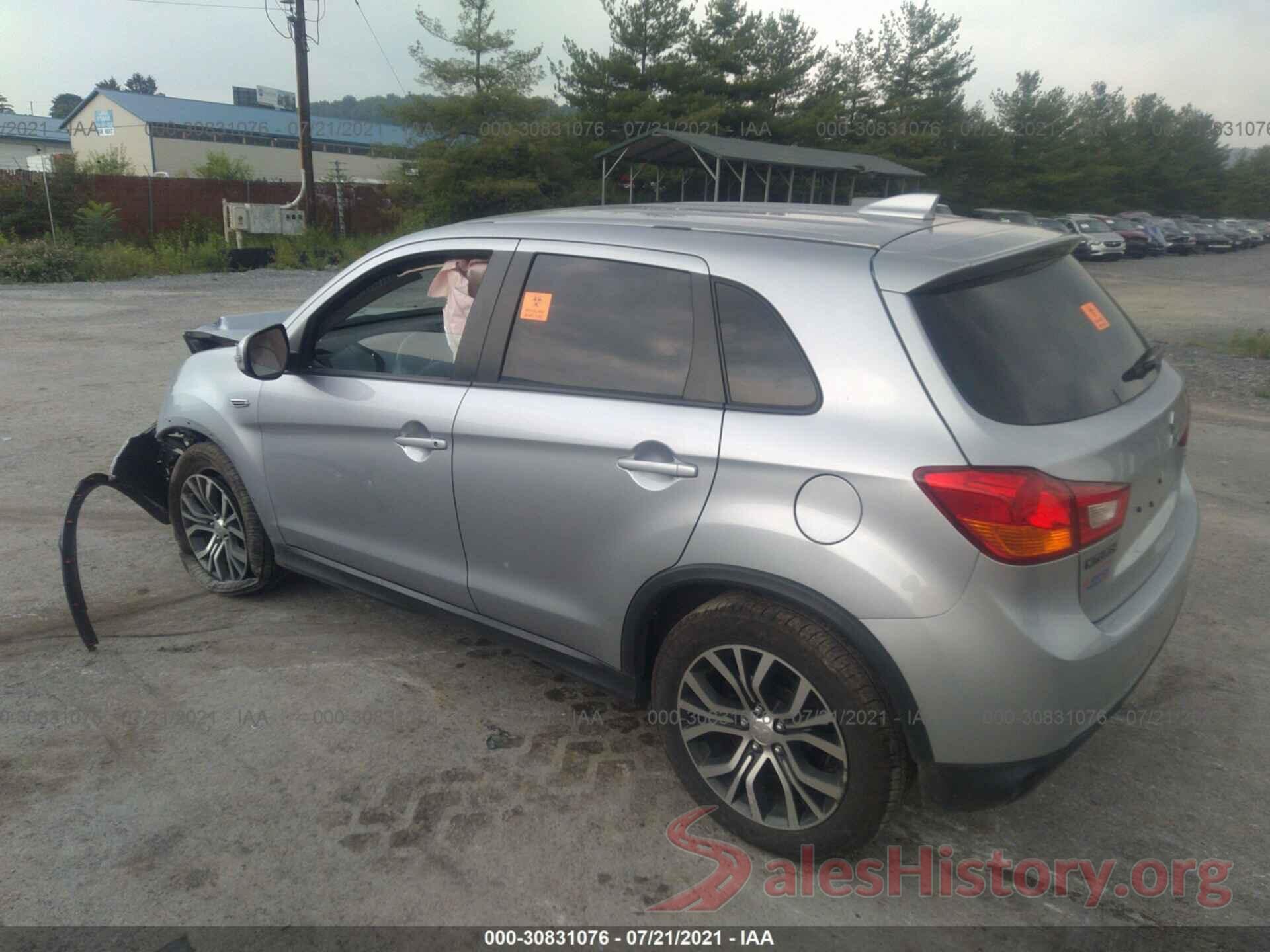 JA4AP3AU2HZ052525 2017 MITSUBISHI OUTLANDER SPORT