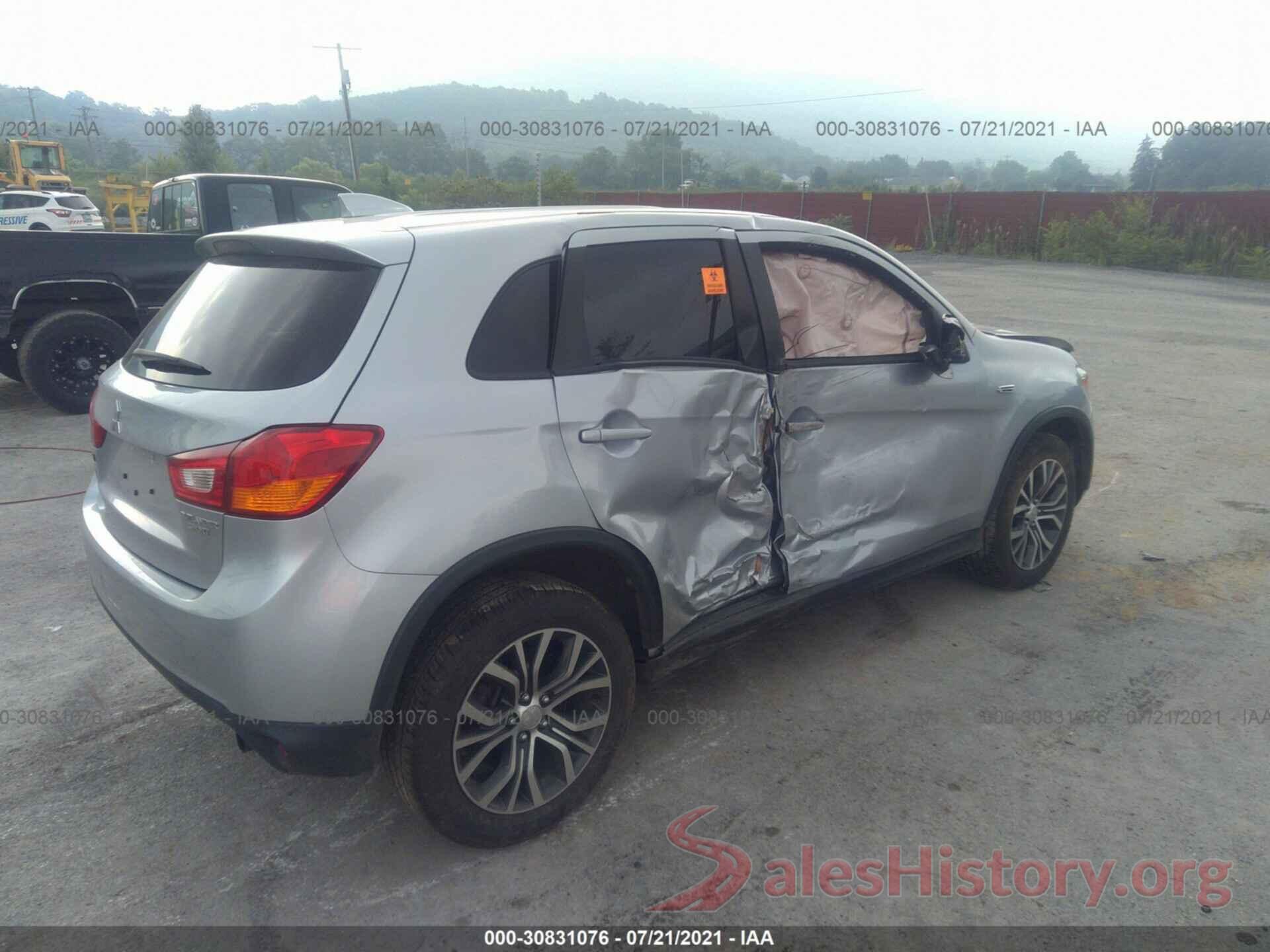 JA4AP3AU2HZ052525 2017 MITSUBISHI OUTLANDER SPORT