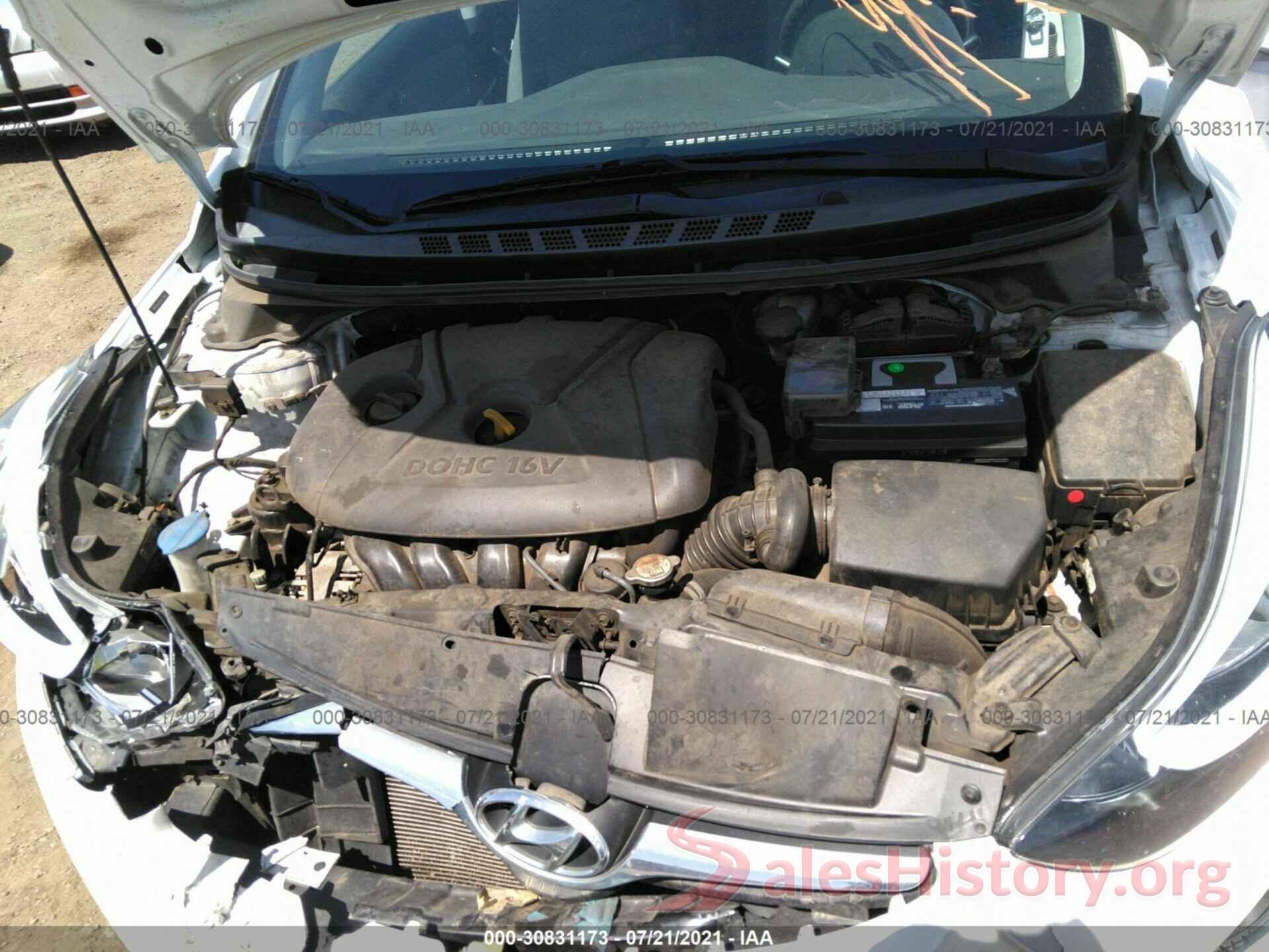 5NPDH4AE6GH673495 2016 HYUNDAI ELANTRA