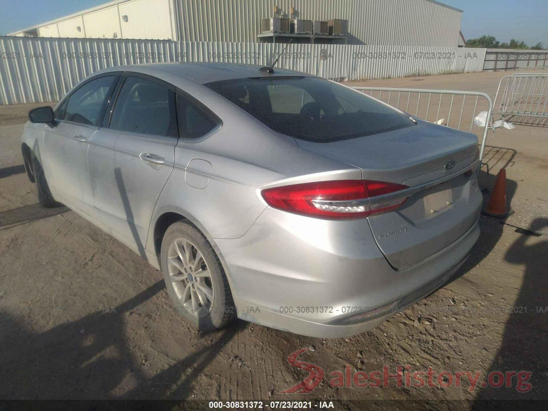 3FA6P0H70HR235622 2017 FORD FUSION