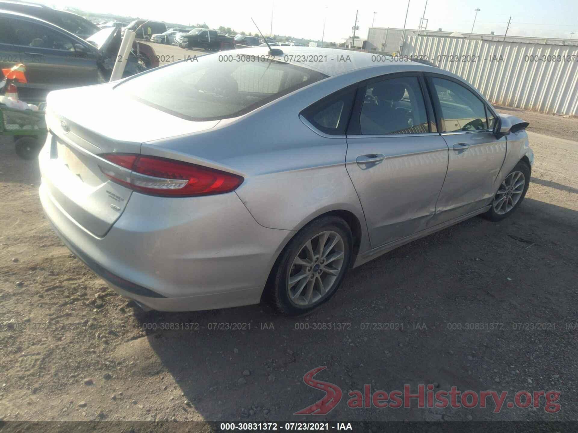 3FA6P0H70HR235622 2017 FORD FUSION