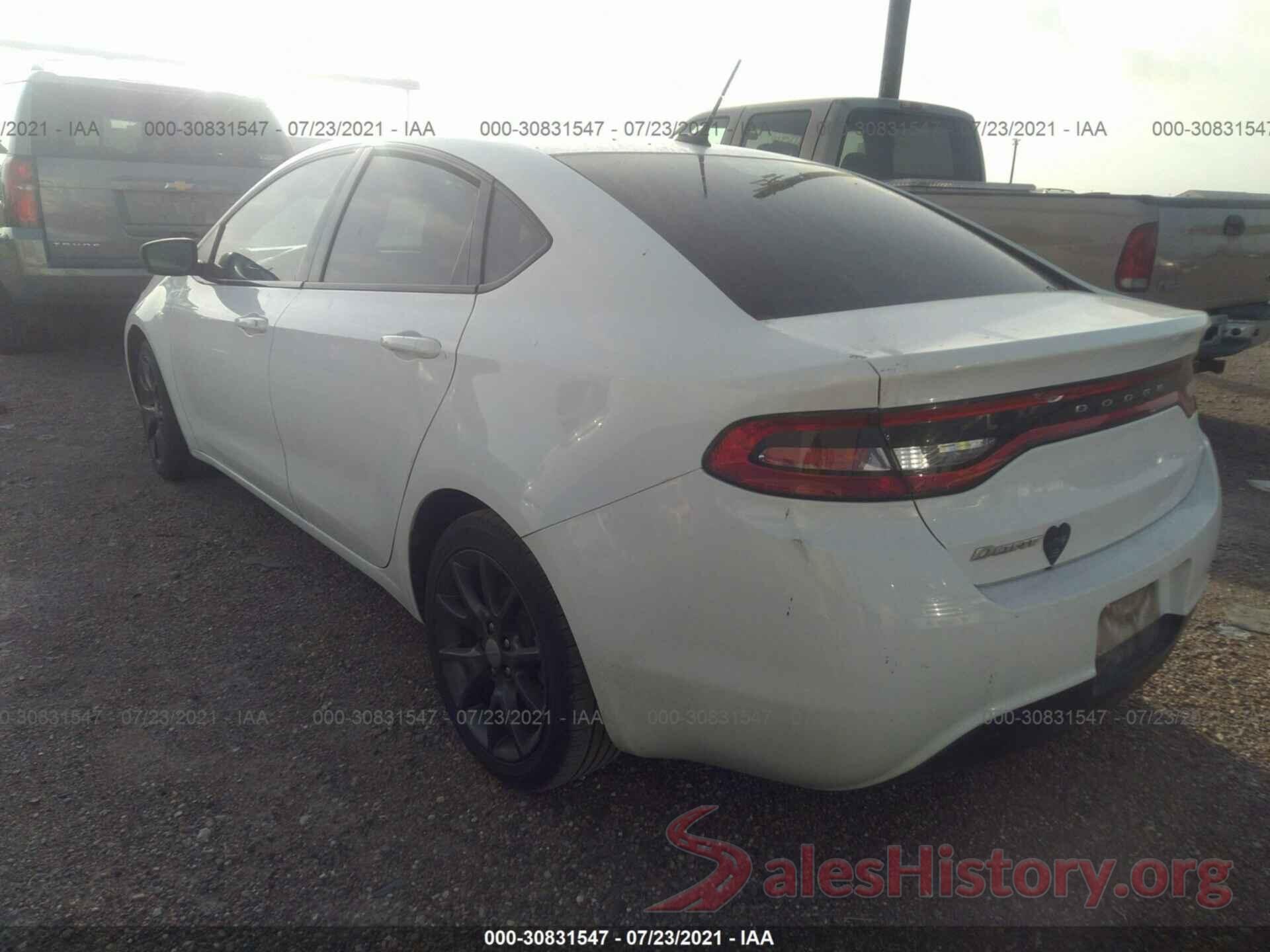 1C3CDFAA6GD577974 2016 DODGE DART