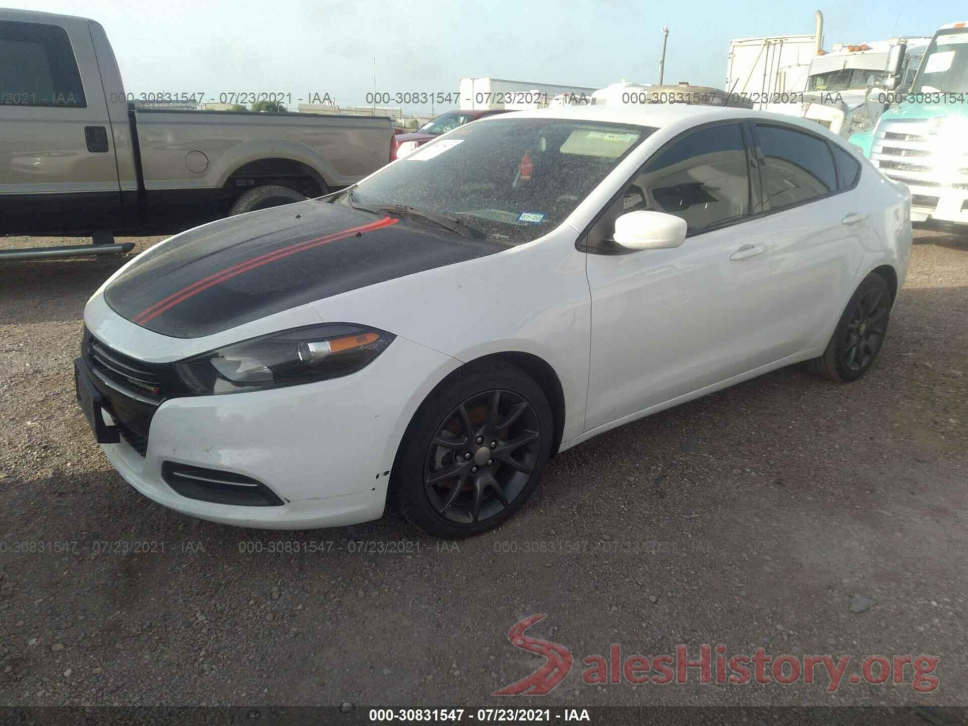 1C3CDFAA6GD577974 2016 DODGE DART