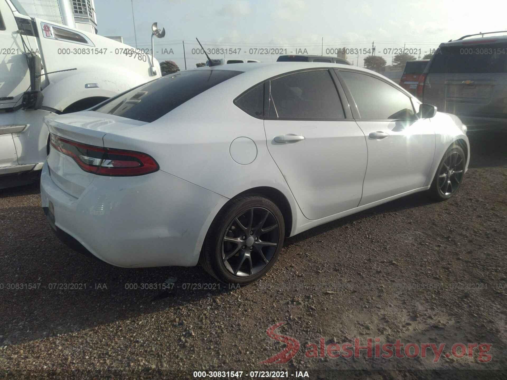 1C3CDFAA6GD577974 2016 DODGE DART