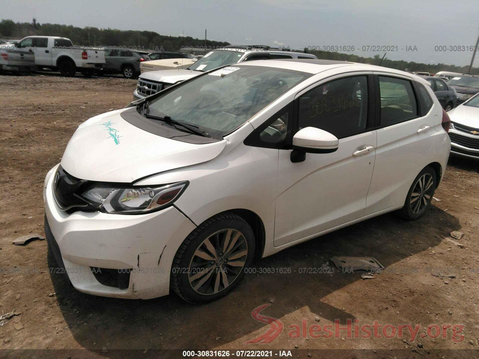 JHMGK5H7XGX043669 2016 HONDA FIT