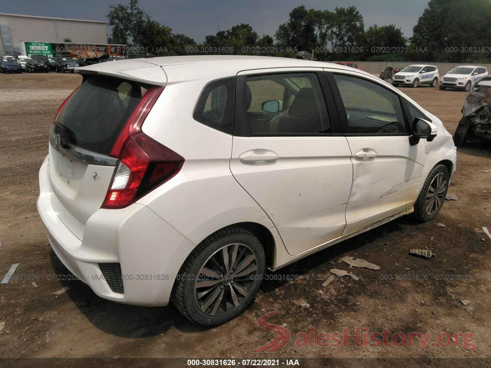 JHMGK5H7XGX043669 2016 HONDA FIT