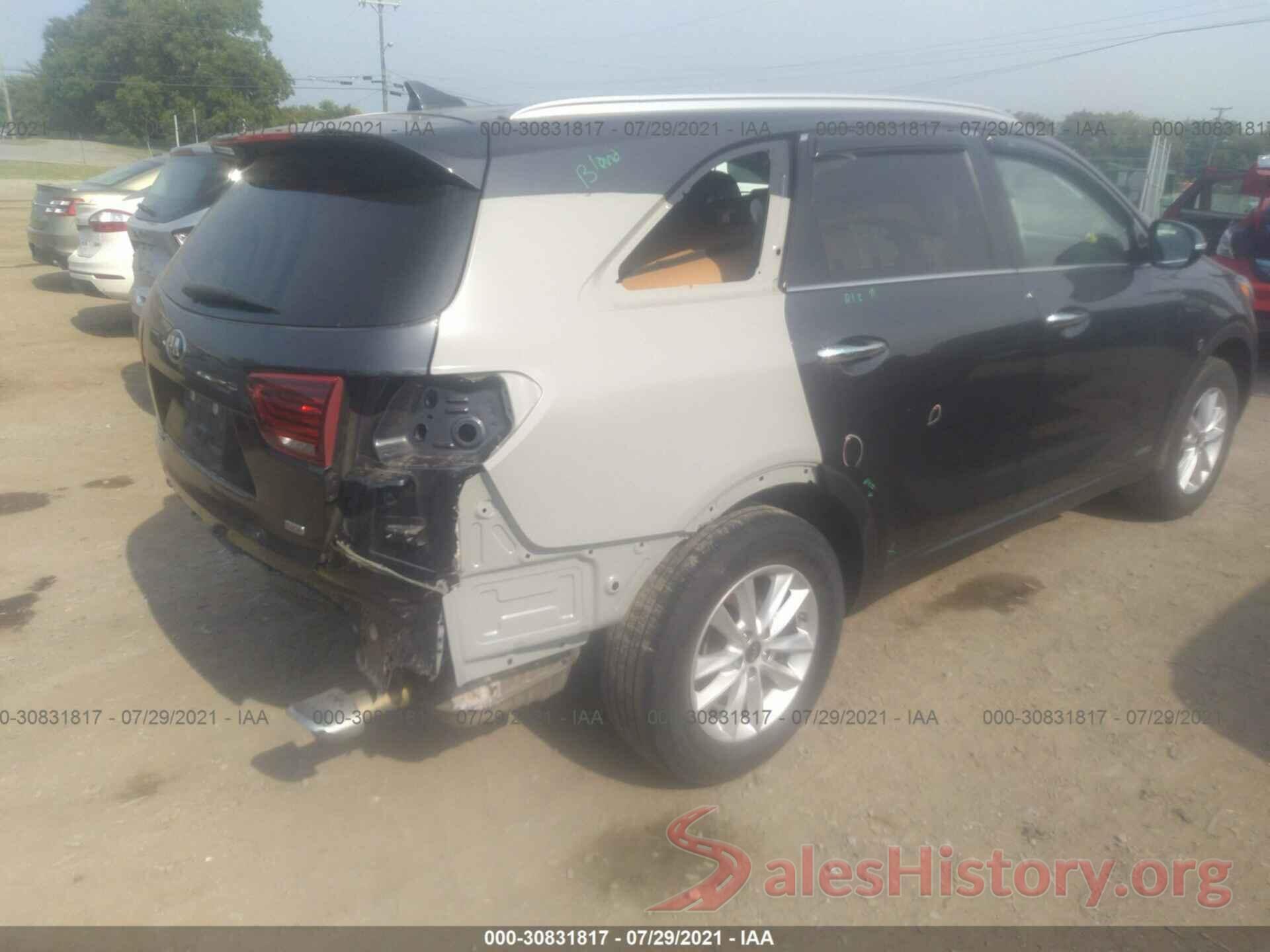 5XYPGDA38KG449661 2019 KIA SORENTO