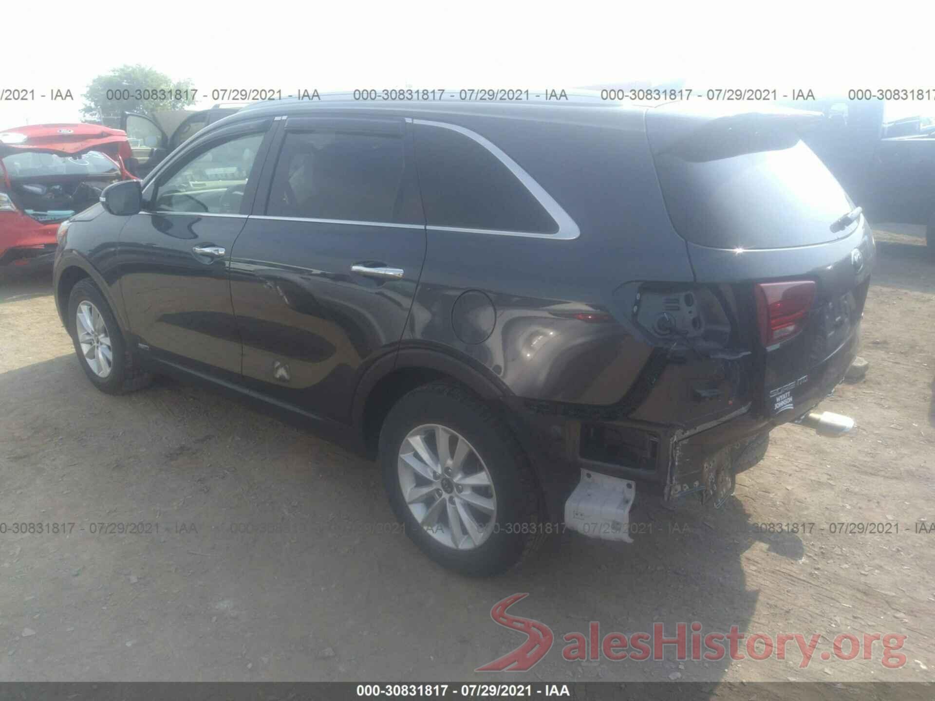 5XYPGDA38KG449661 2019 KIA SORENTO