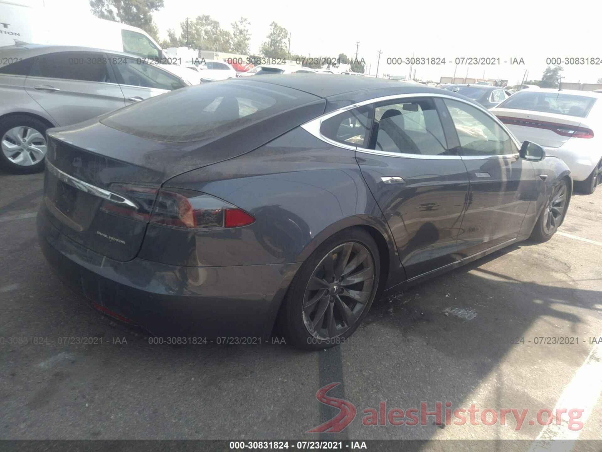 5YJSA1E29LF400232 2020 TESLA MODEL S