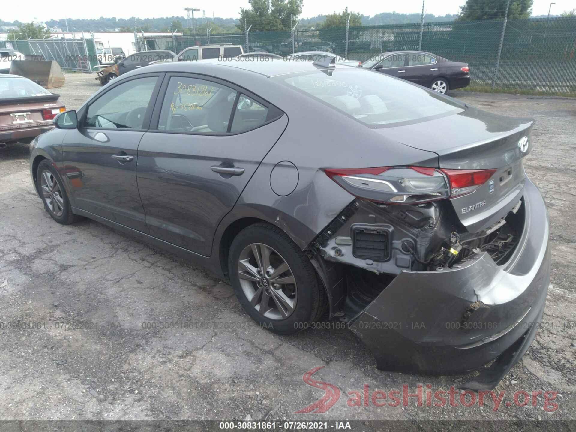 5NPD84LF6JH288418 2018 HYUNDAI ELANTRA