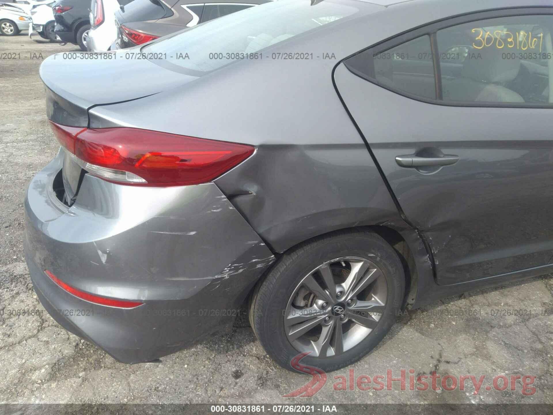 5NPD84LF6JH288418 2018 HYUNDAI ELANTRA