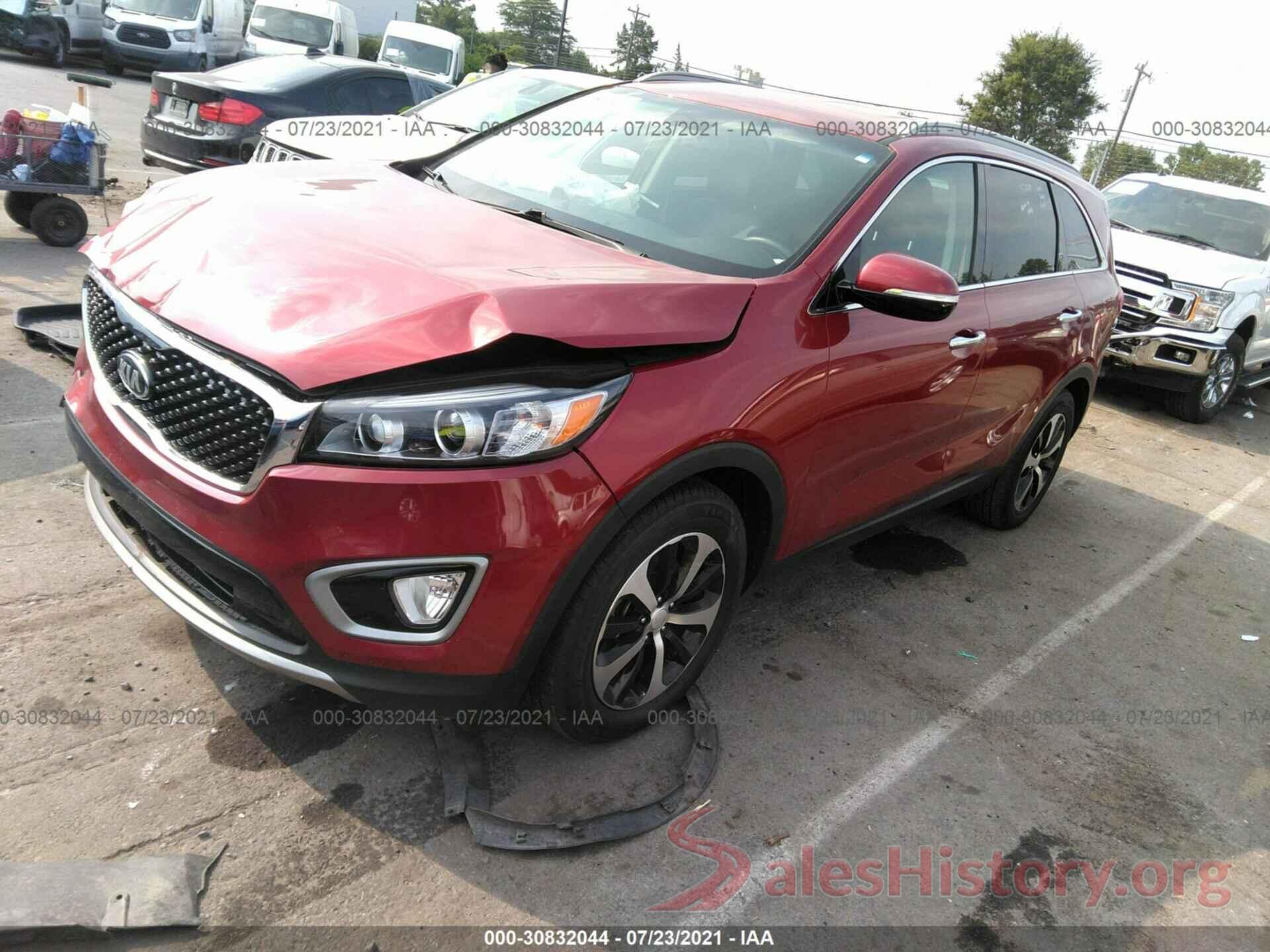 5XYPH4A52GG159177 2016 KIA SORENTO