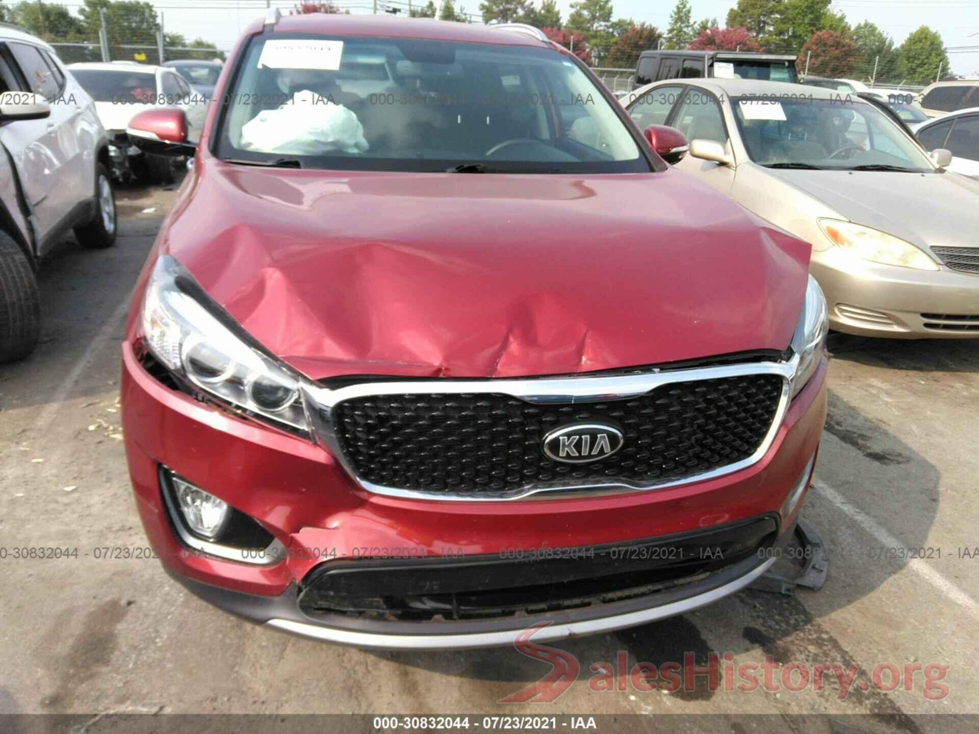 5XYPH4A52GG159177 2016 KIA SORENTO