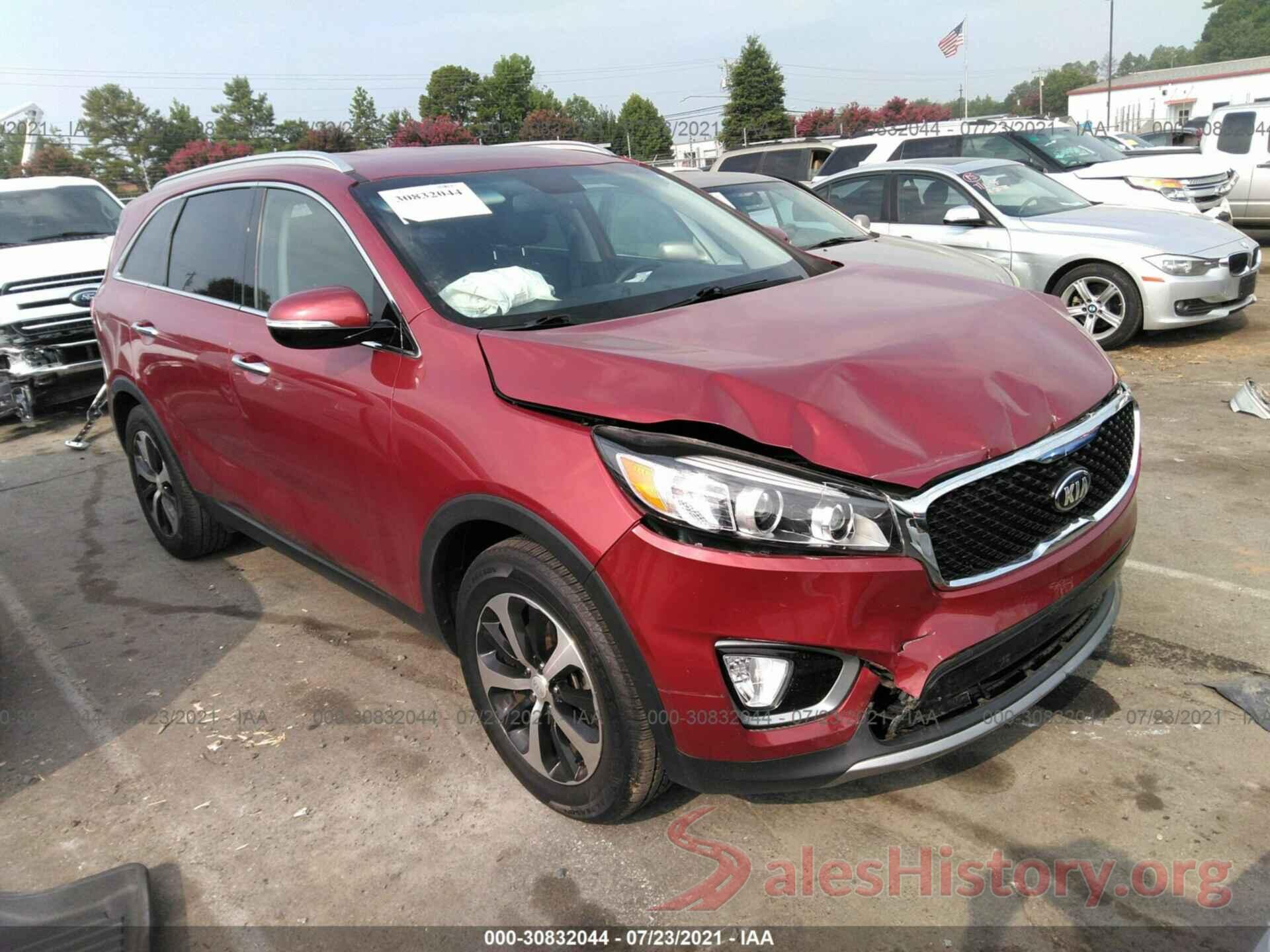 5XYPH4A52GG159177 2016 KIA SORENTO