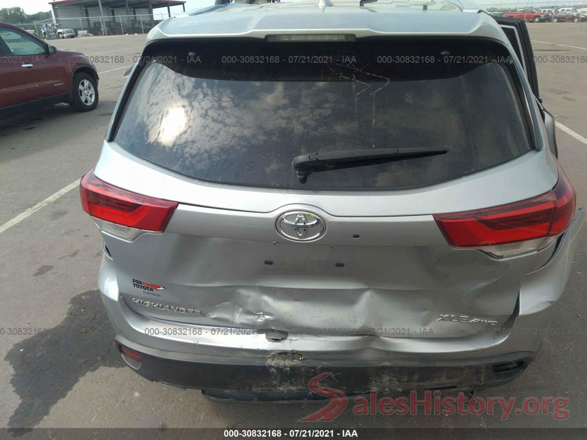 5TDJZRFH3HS466431 2017 TOYOTA HIGHLANDER