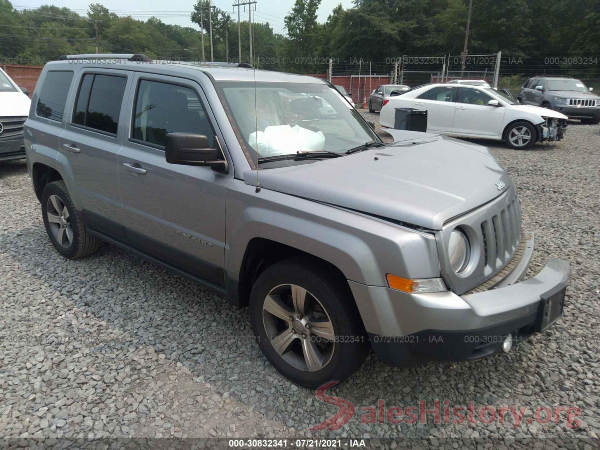 1C4NJRFBXHD181144 2017 JEEP PATRIOT