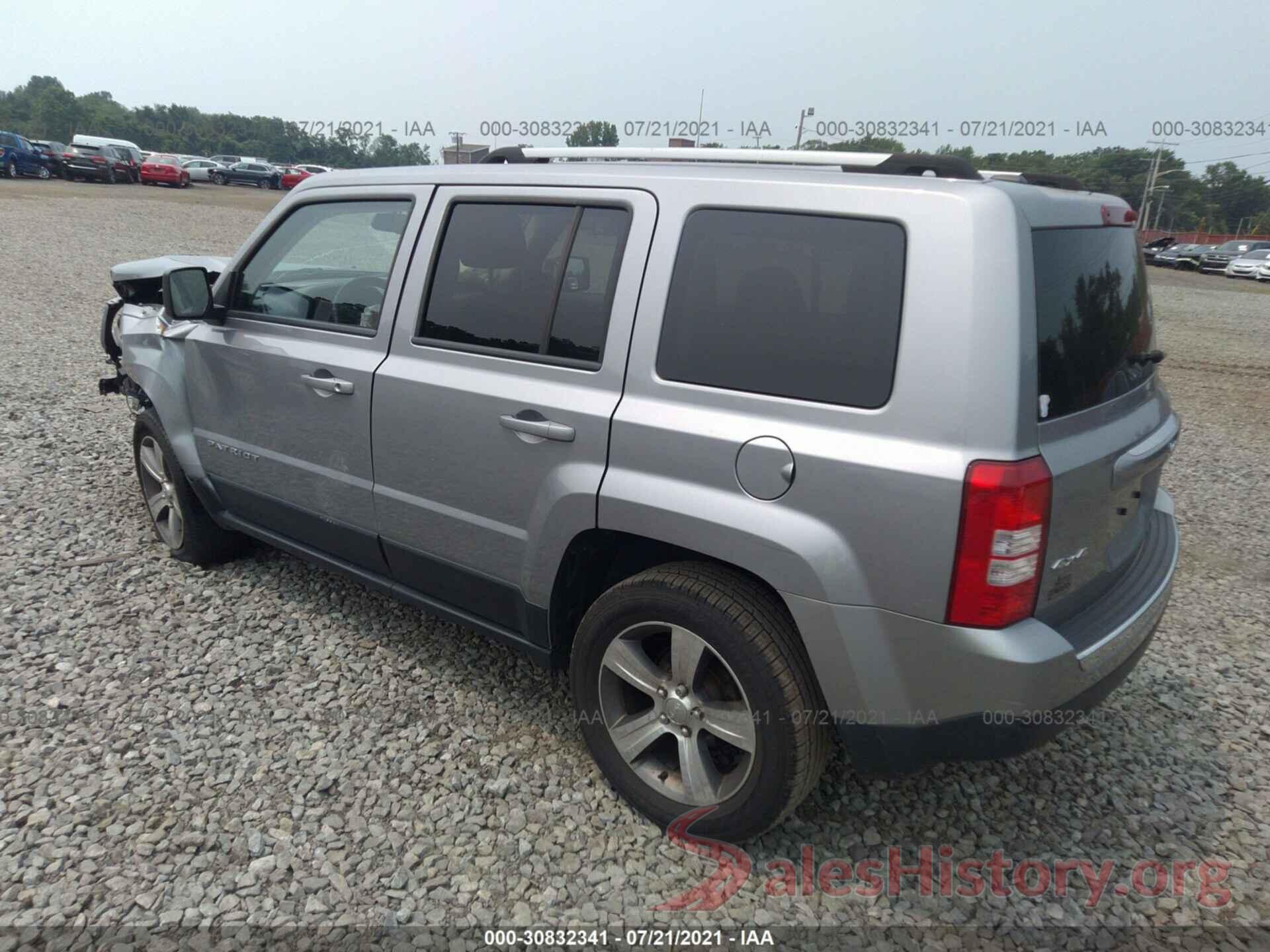 1C4NJRFBXHD181144 2017 JEEP PATRIOT