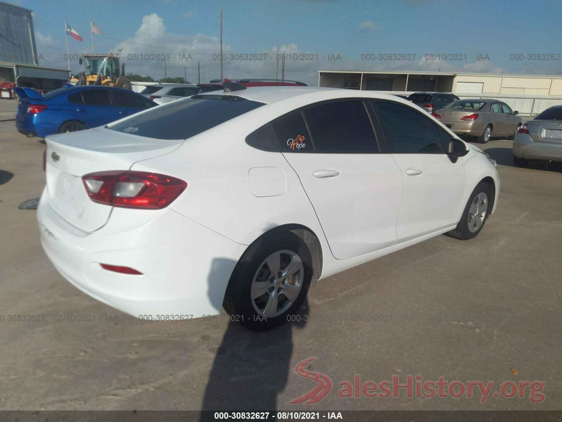 1G1BC5SMXJ7126039 2018 CHEVROLET CRUZE