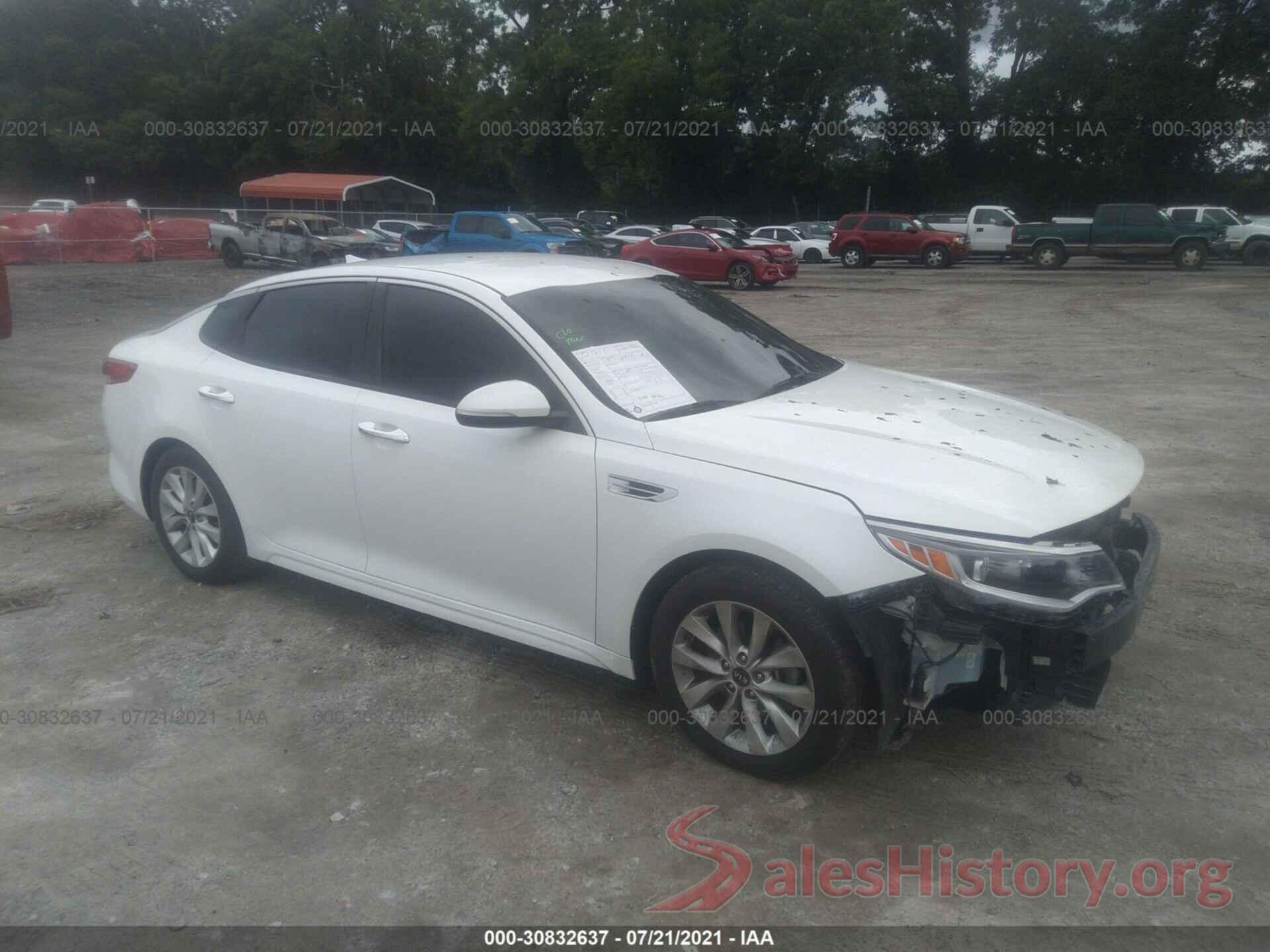 5XXGT4L38GG002154 2016 KIA OPTIMA