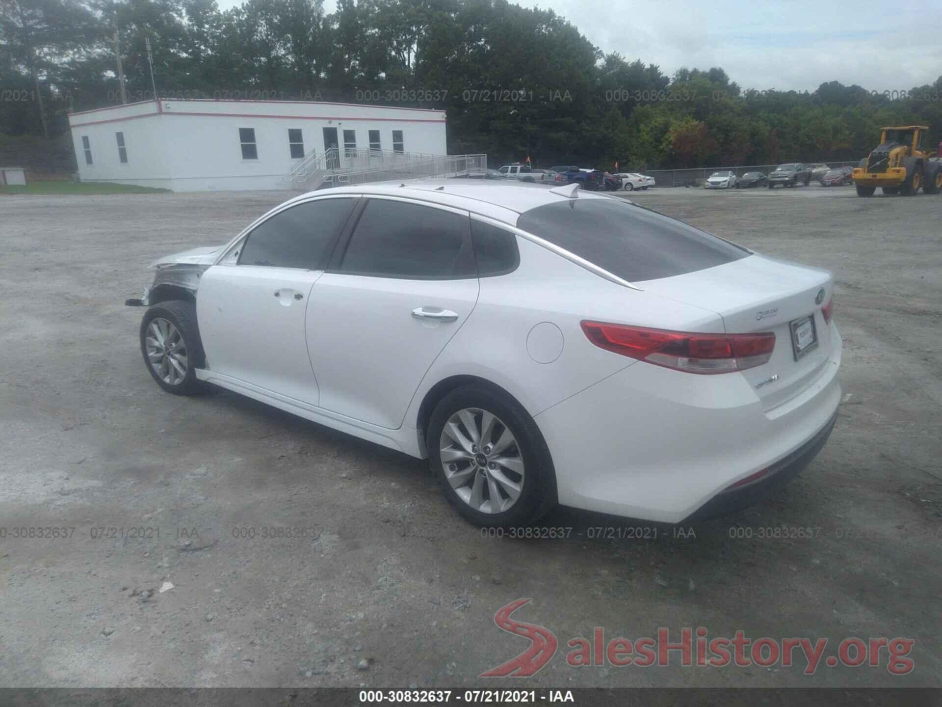 5XXGT4L38GG002154 2016 KIA OPTIMA