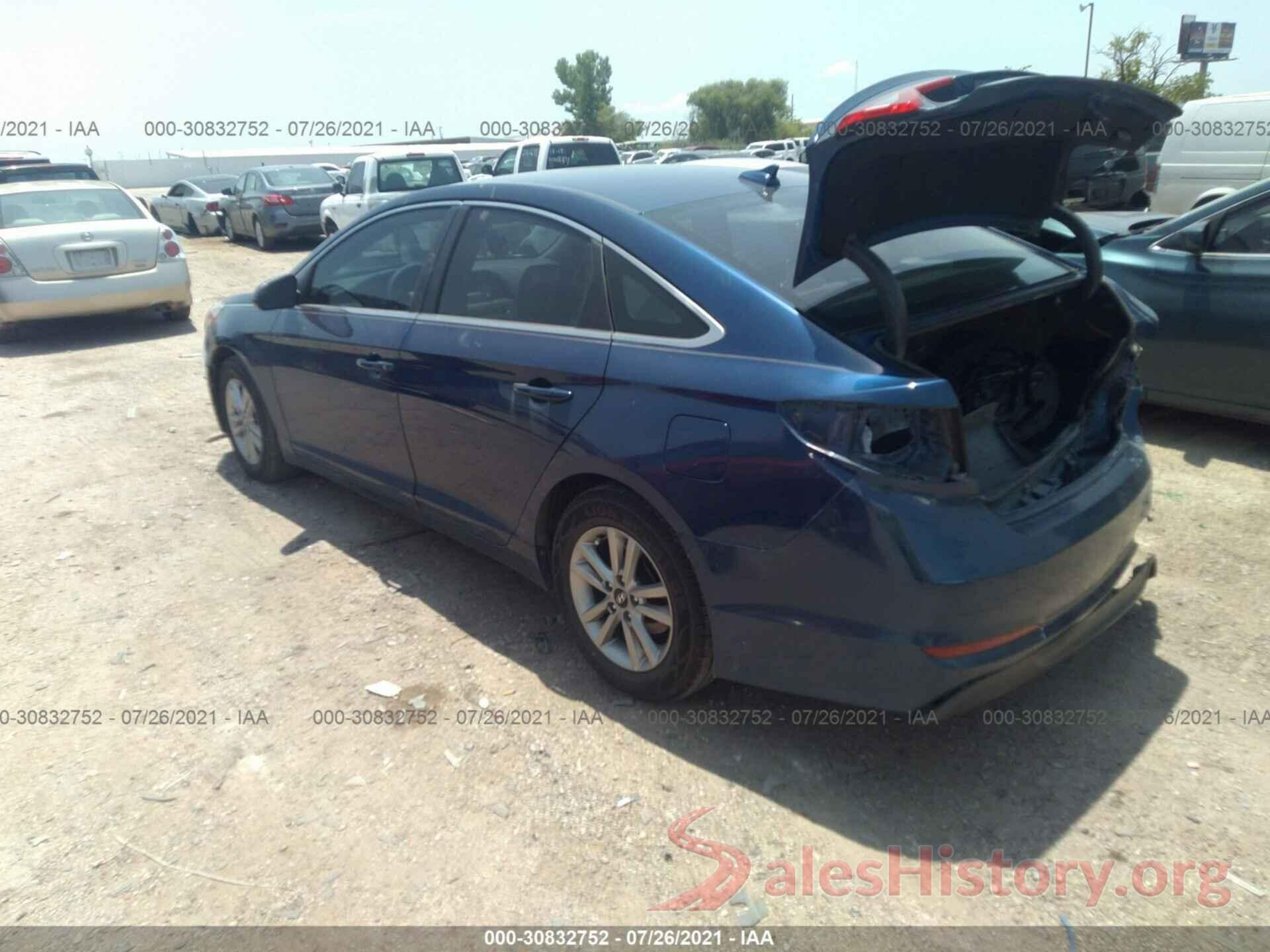 5NPE24AF4GH408069 2016 HYUNDAI SONATA