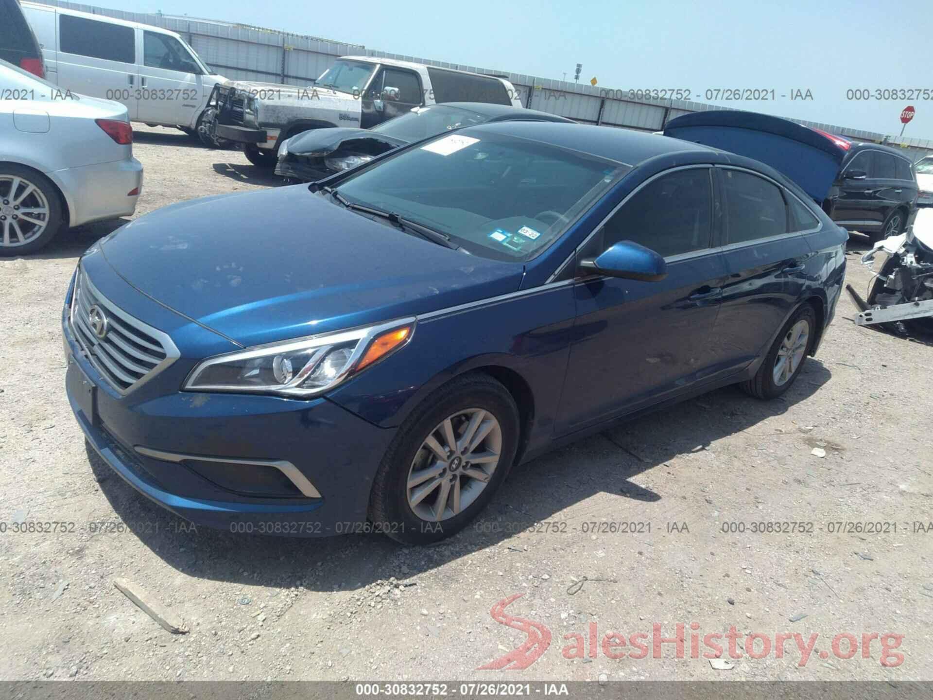 5NPE24AF4GH408069 2016 HYUNDAI SONATA