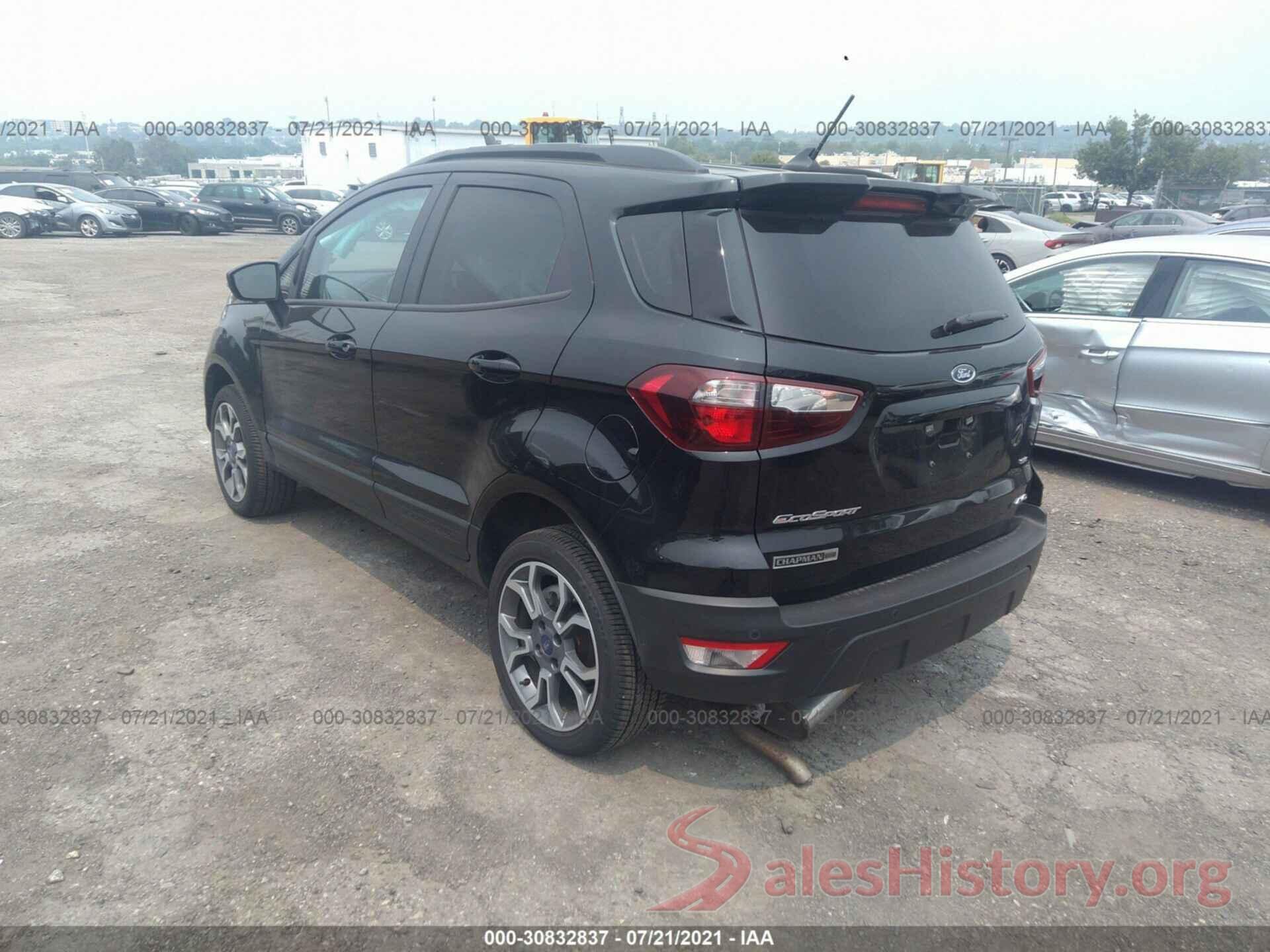 MAJ6S3JLXLC376230 2020 FORD ECOSPORT