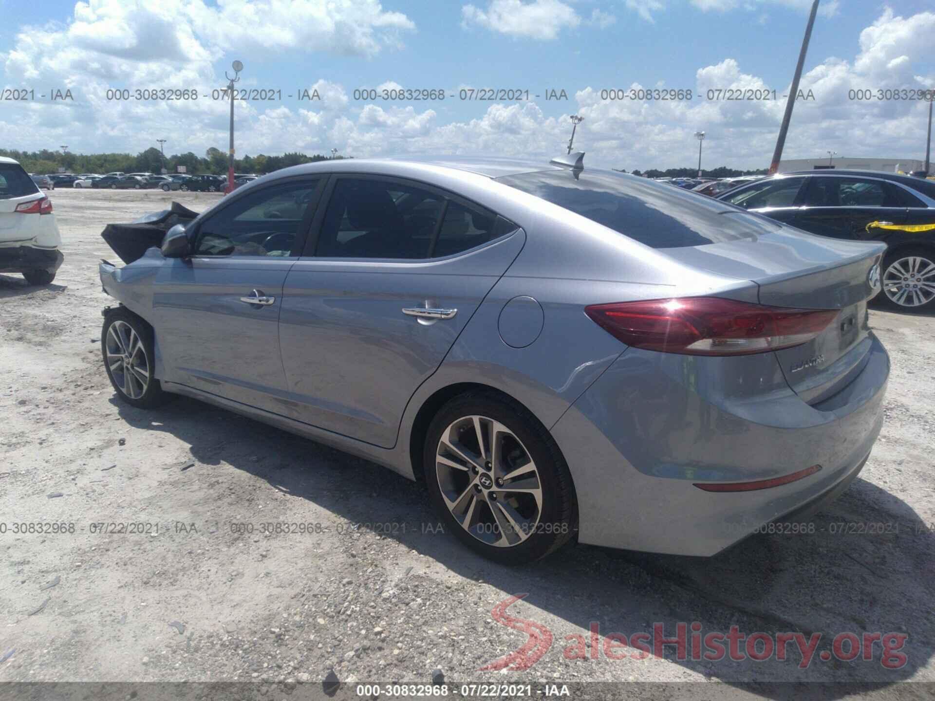 5NPD84LF1HH005188 2017 HYUNDAI ELANTRA