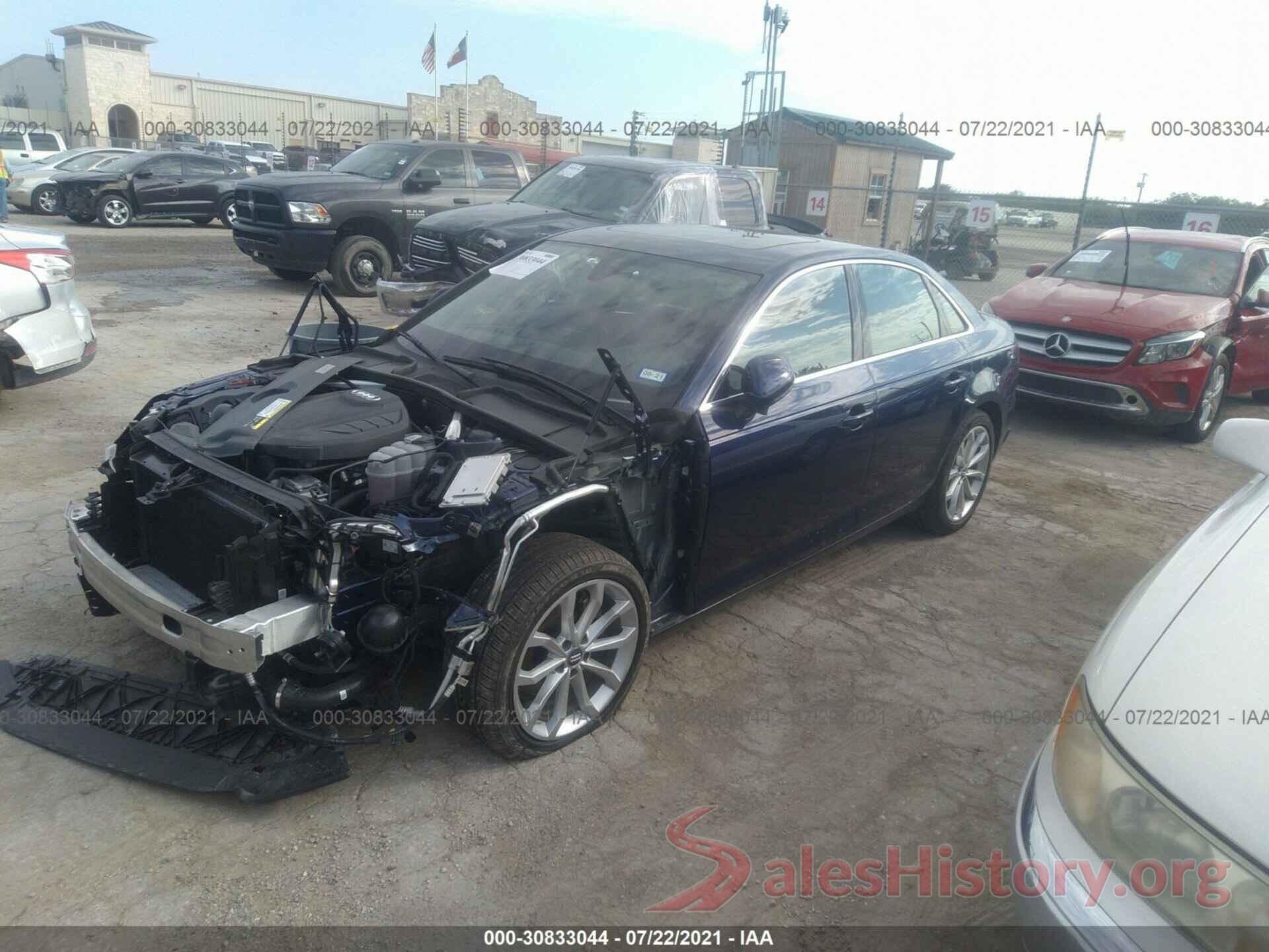 WAUGMAF46KA069269 2019 AUDI A4