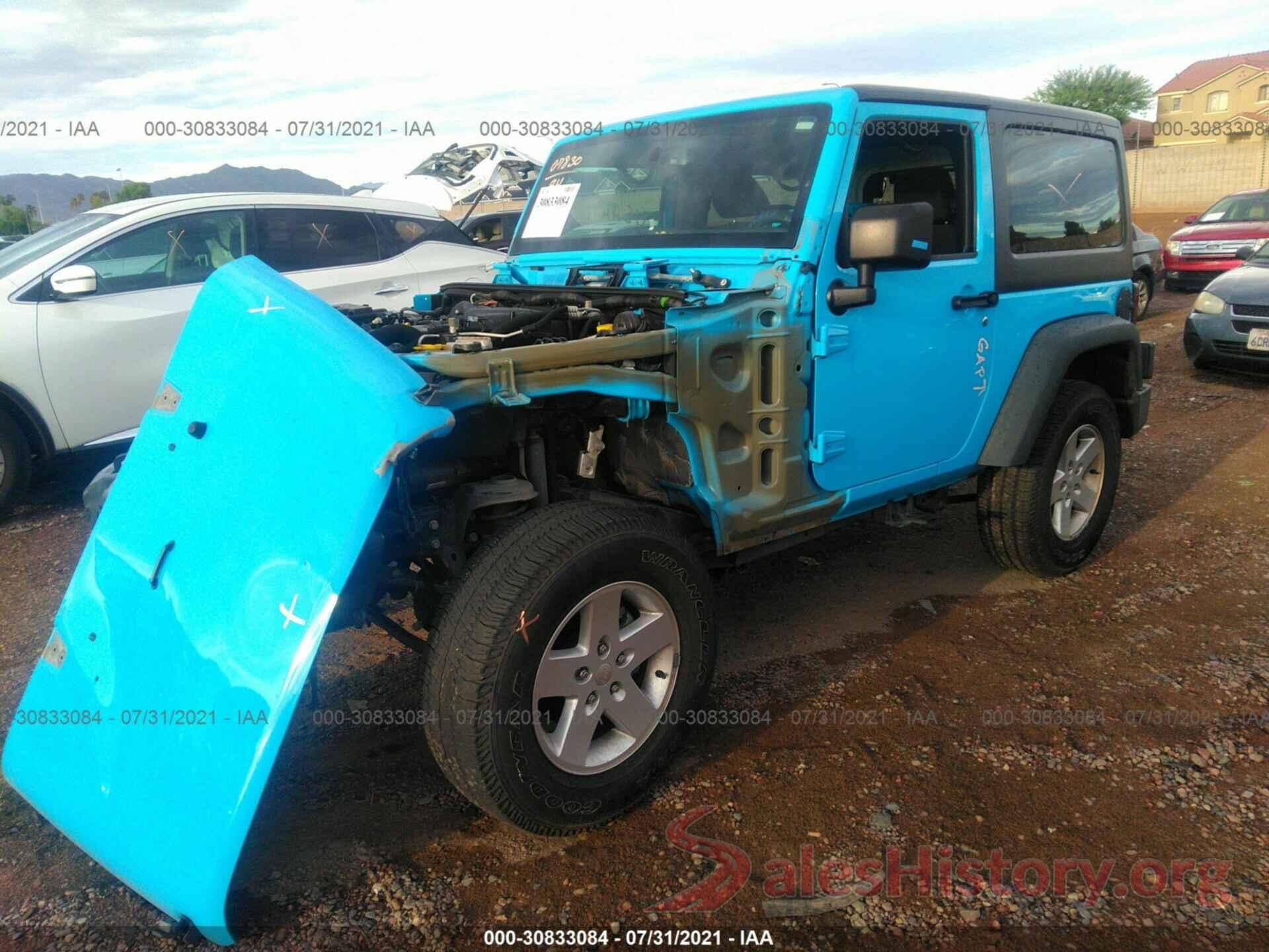 1C4AJWAG8HL683334 2017 JEEP WRANGLER