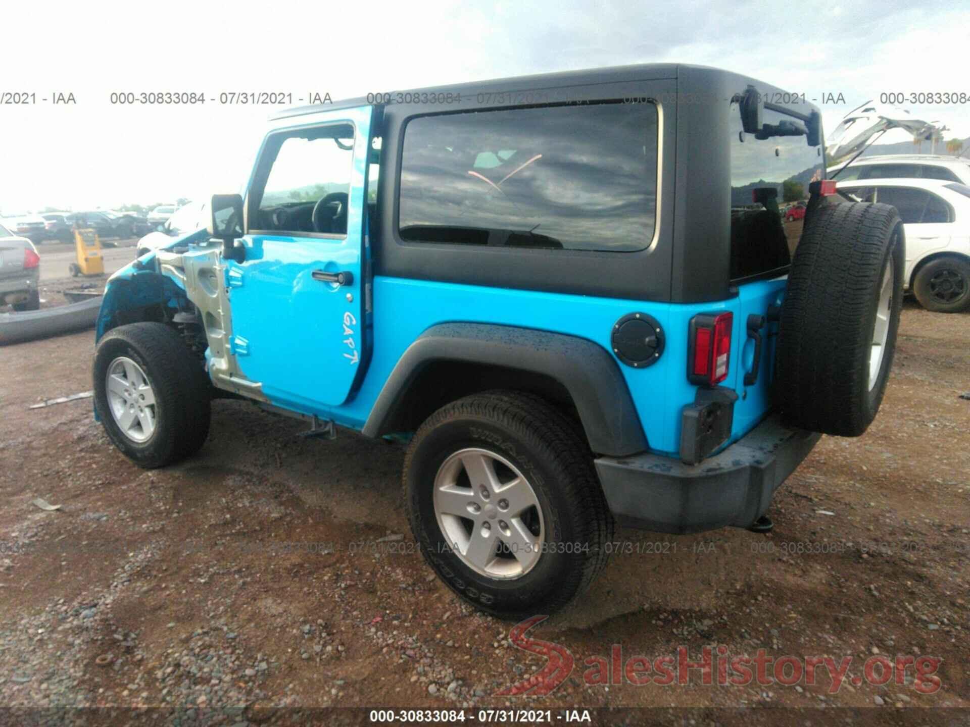 1C4AJWAG8HL683334 2017 JEEP WRANGLER