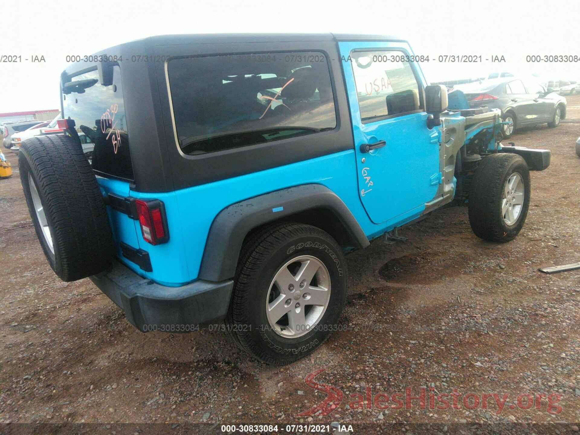 1C4AJWAG8HL683334 2017 JEEP WRANGLER