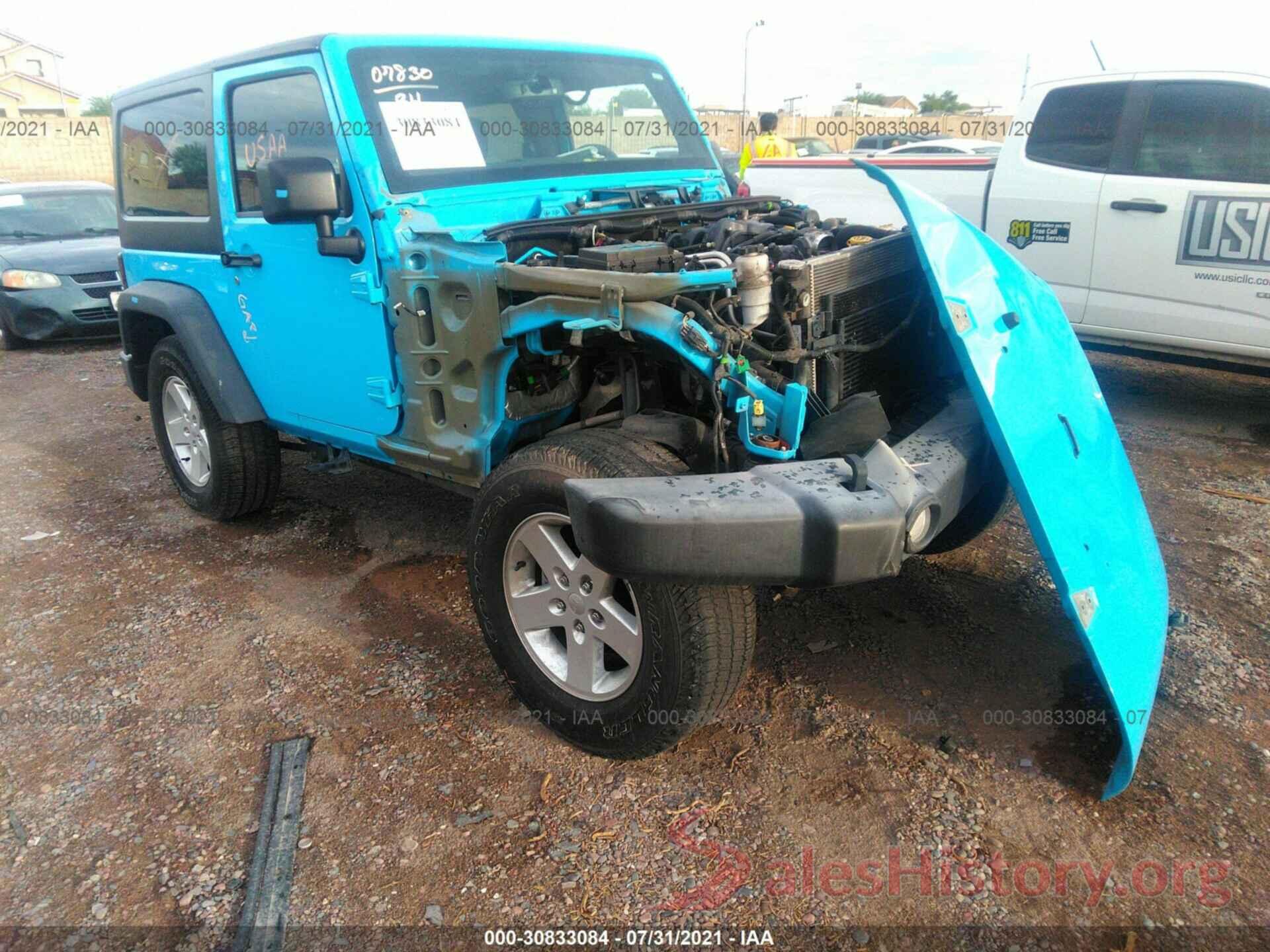 1C4AJWAG8HL683334 2017 JEEP WRANGLER