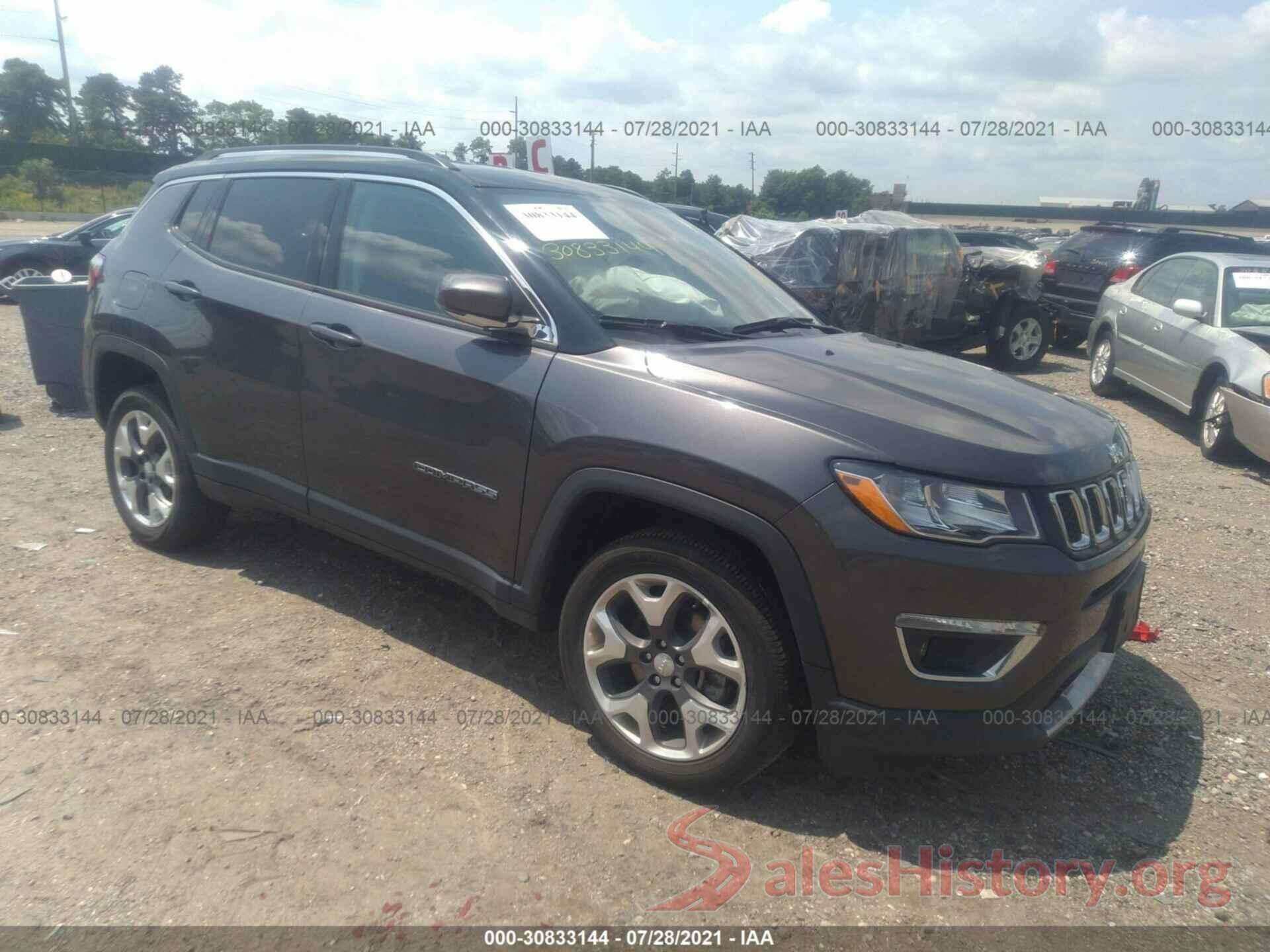 3C4NJDCB9LT245572 2020 JEEP COMPASS