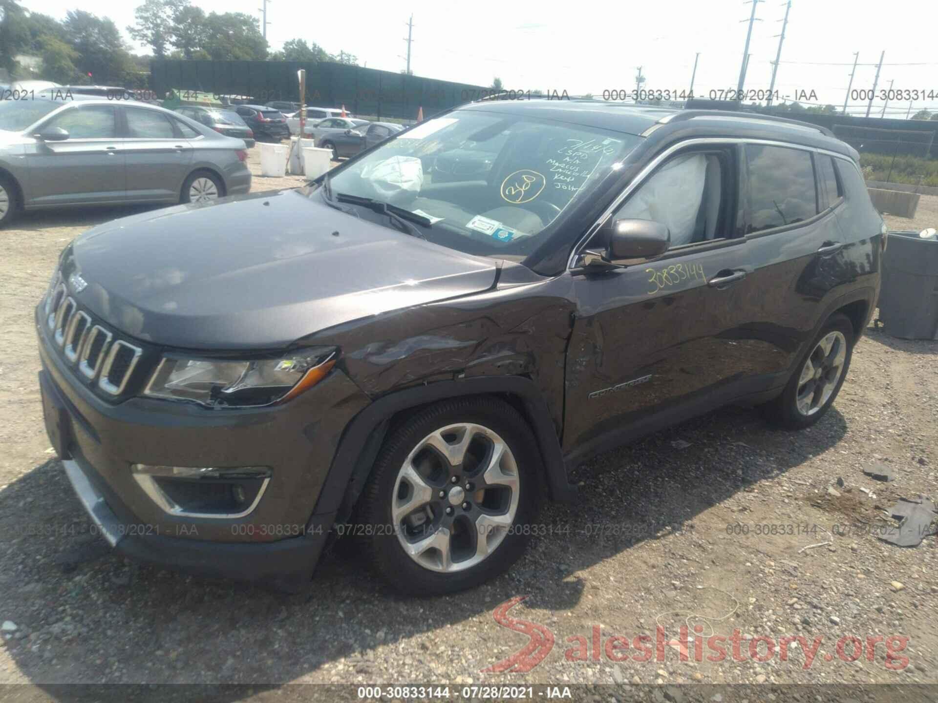 3C4NJDCB9LT245572 2020 JEEP COMPASS