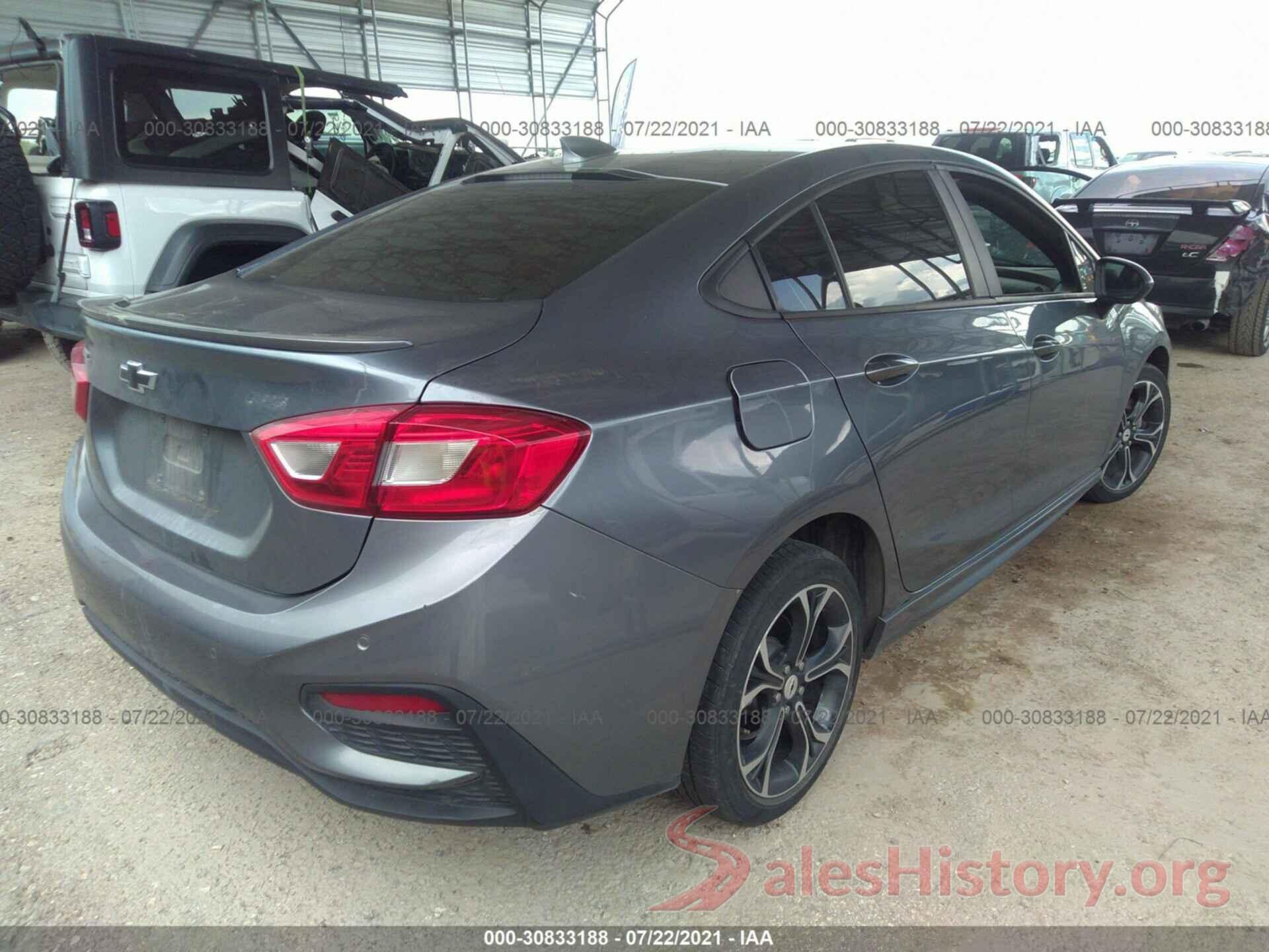 1G1BE5SM6K7101814 2019 CHEVROLET CRUZE