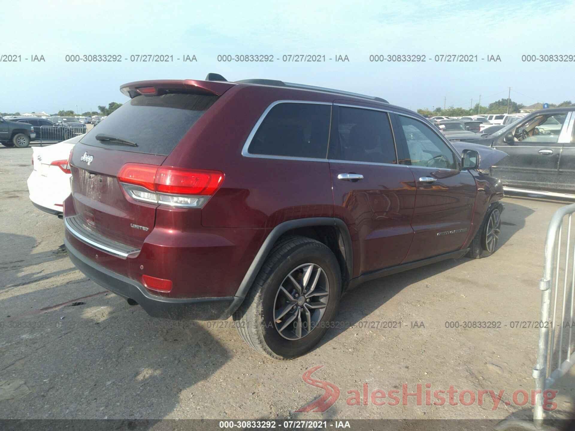 1C4RJEBG4HC621179 2017 JEEP GRAND CHEROKEE