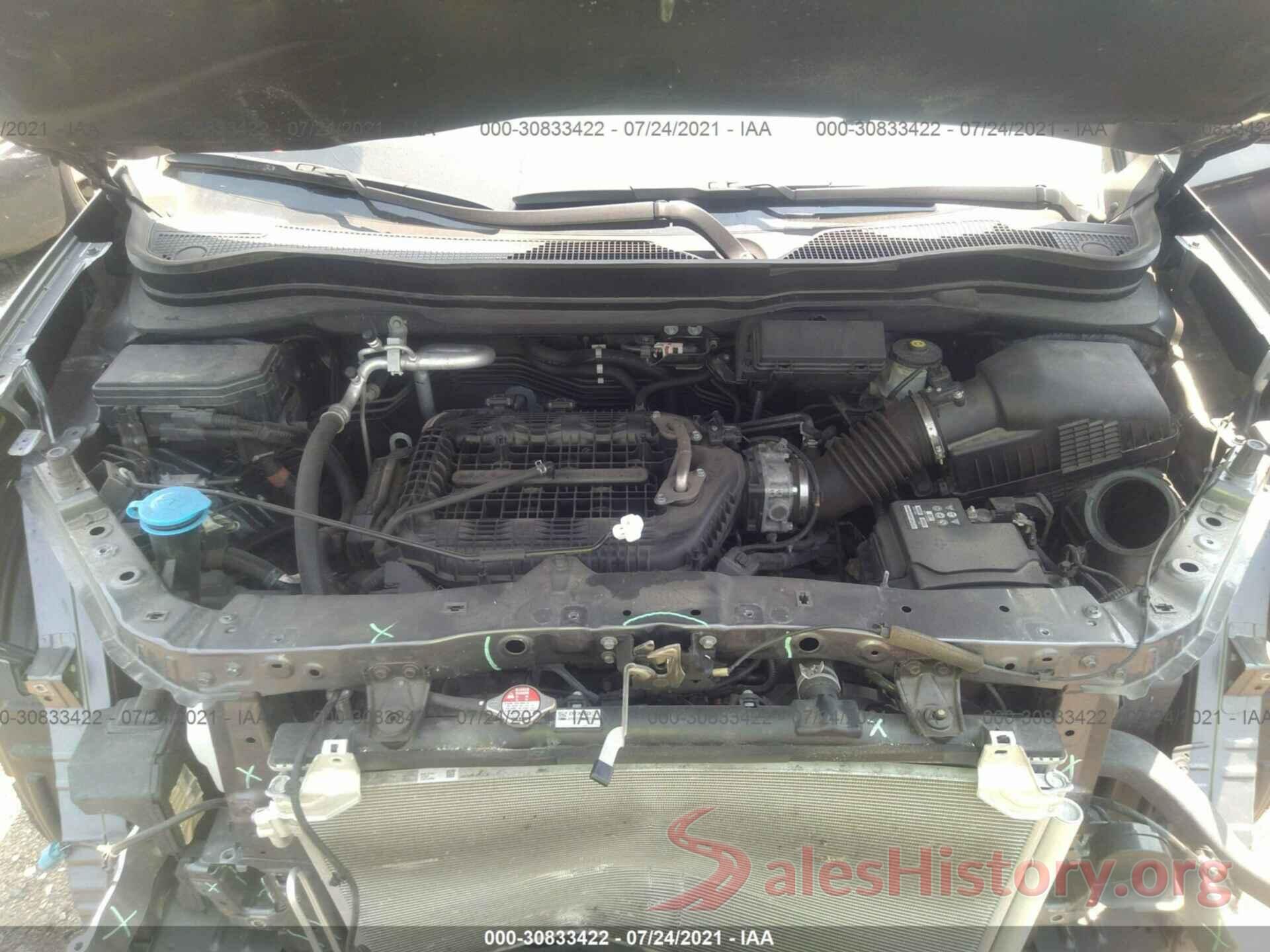 5FNYF6H0XGB100837 2016 HONDA PILOT