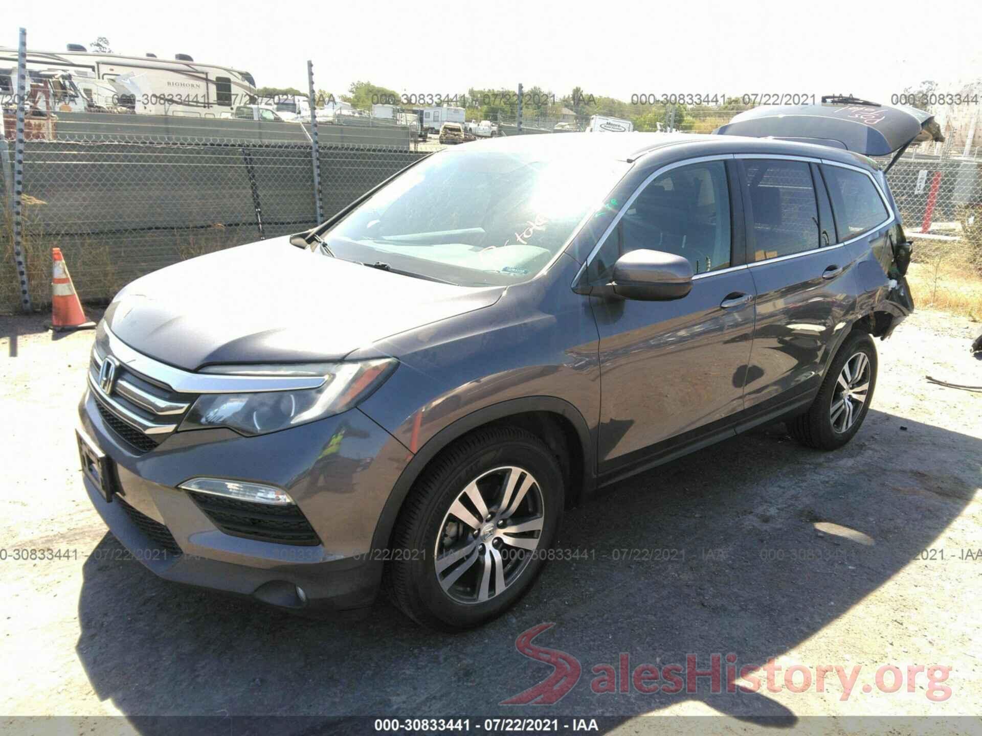 5FNYF5H58GB032723 2016 HONDA PILOT