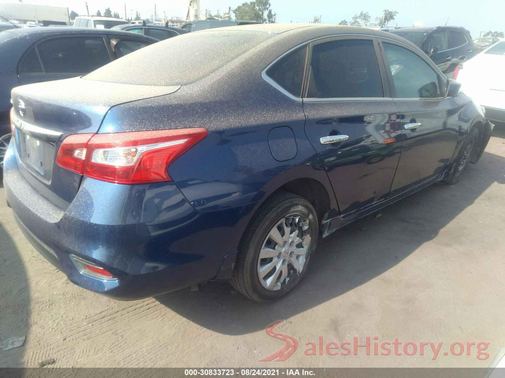 3N1AB7AP1KY380206 2019 NISSAN SENTRA