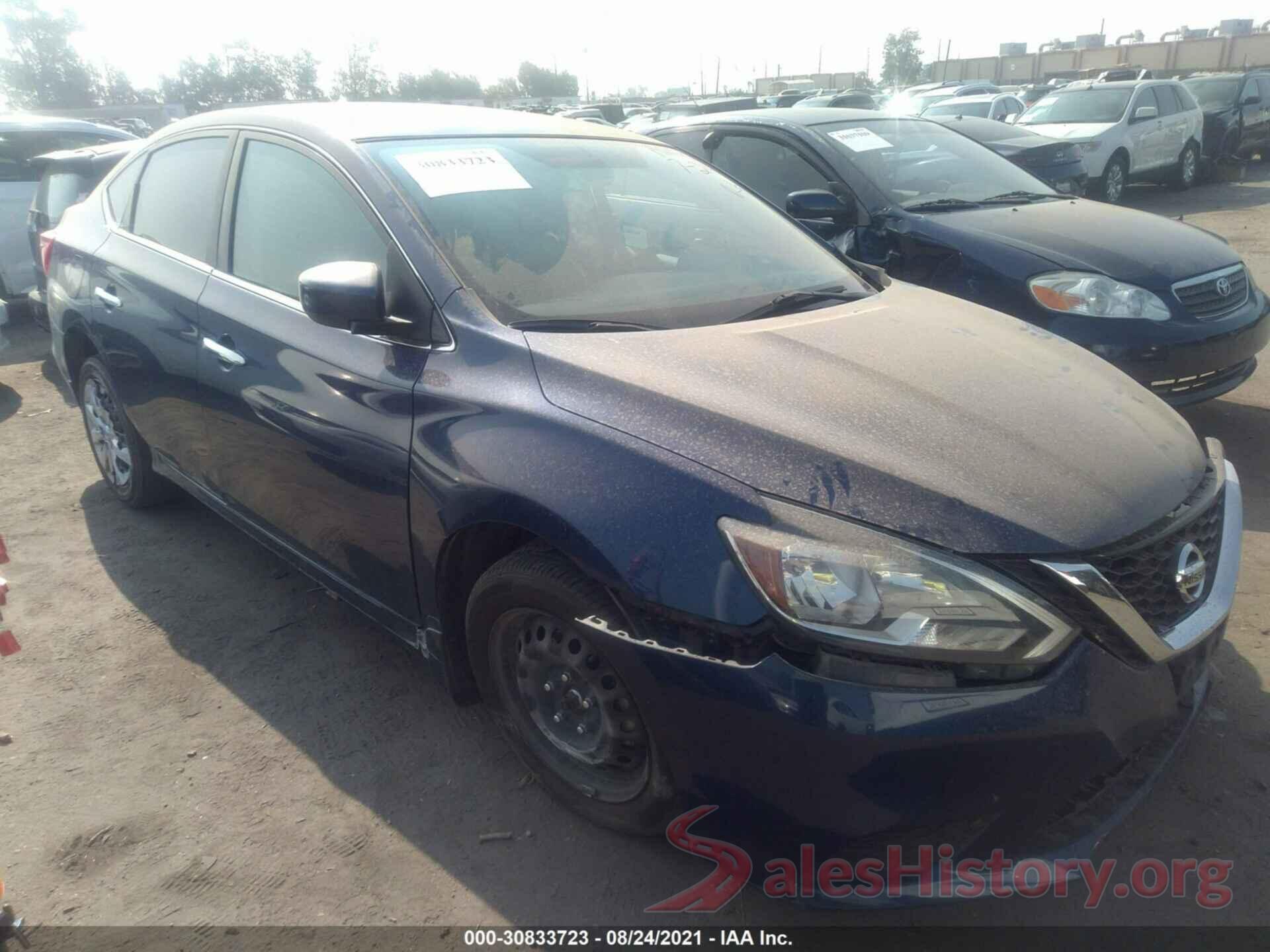 3N1AB7AP1KY380206 2019 NISSAN SENTRA