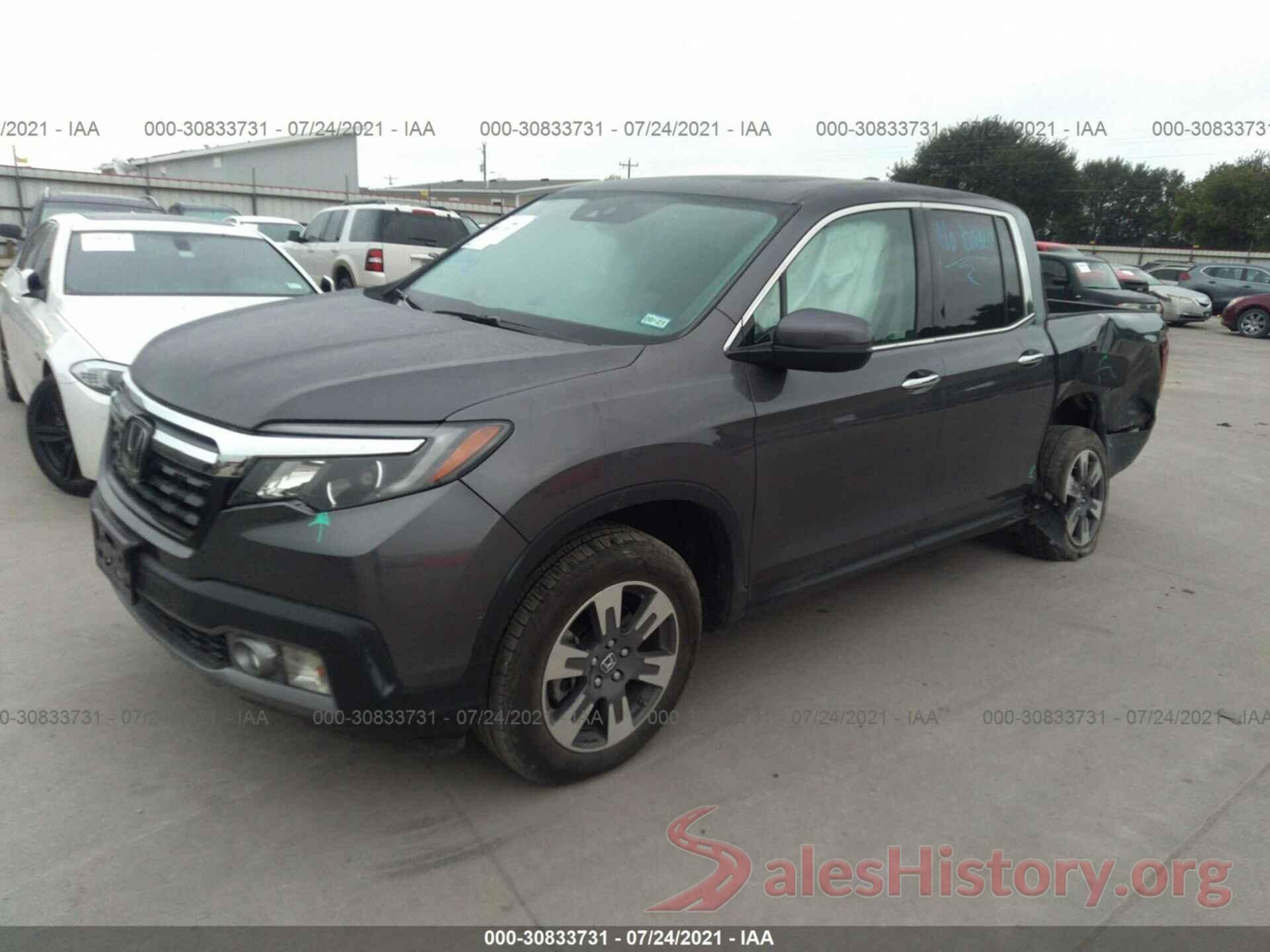 5FPYK3F73KB005613 2019 HONDA RIDGELINE