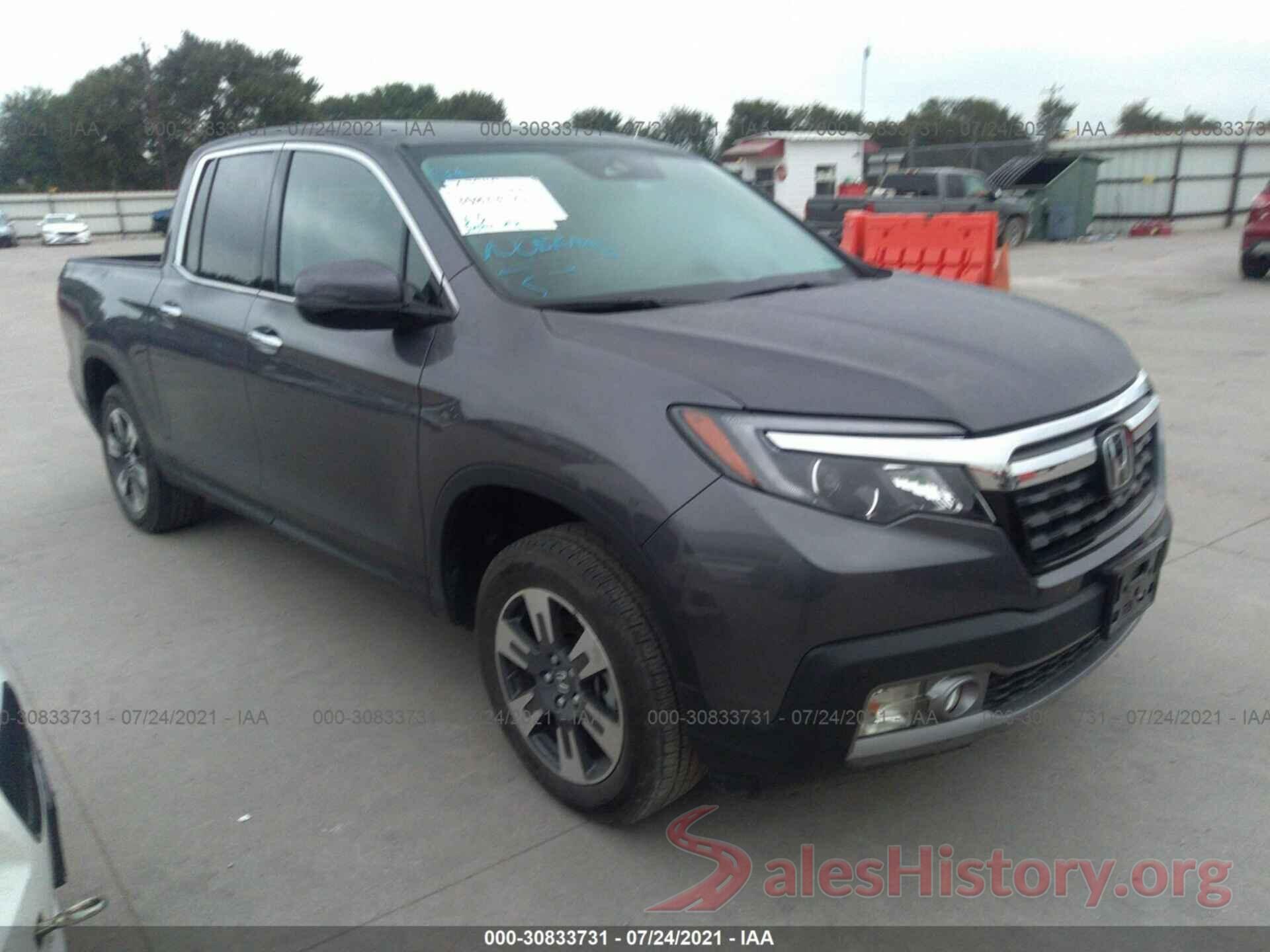 5FPYK3F73KB005613 2019 HONDA RIDGELINE