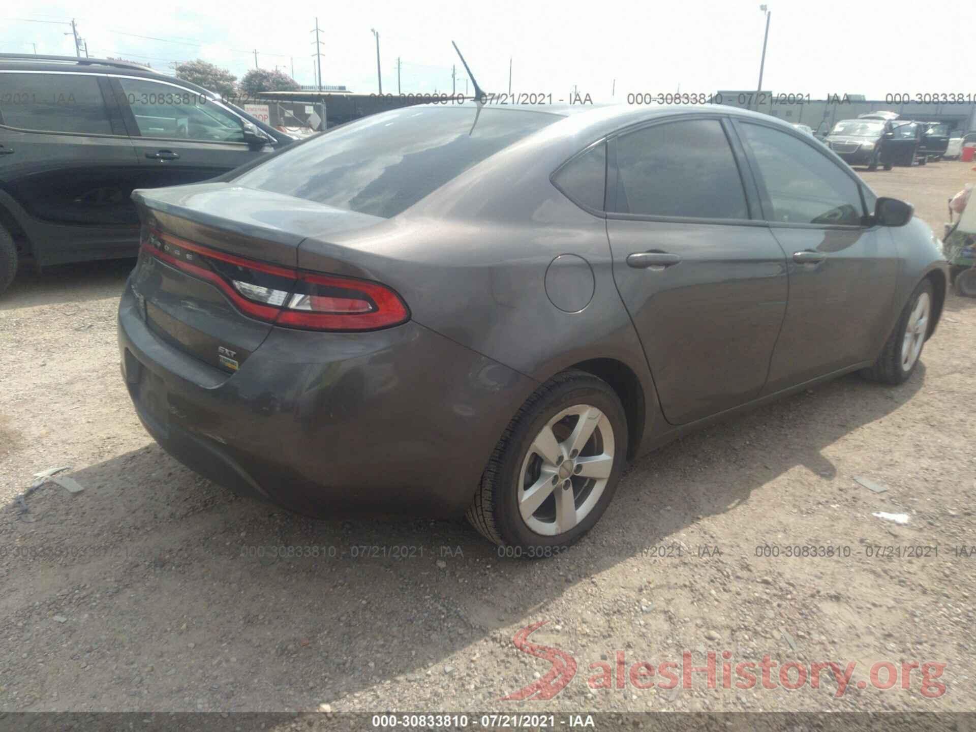 1C3CDFBA3GD720586 2016 DODGE DART