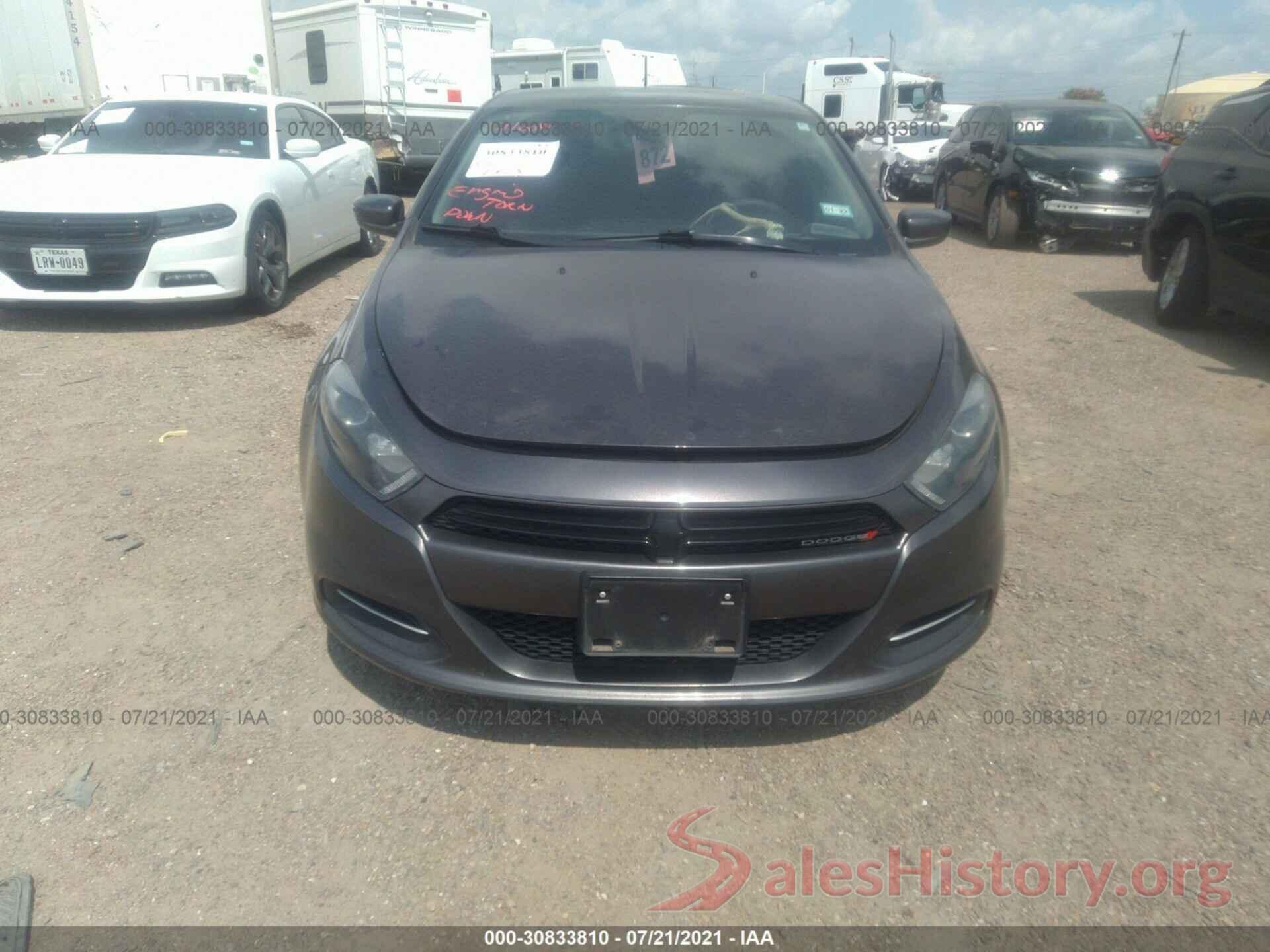 1C3CDFBA3GD720586 2016 DODGE DART