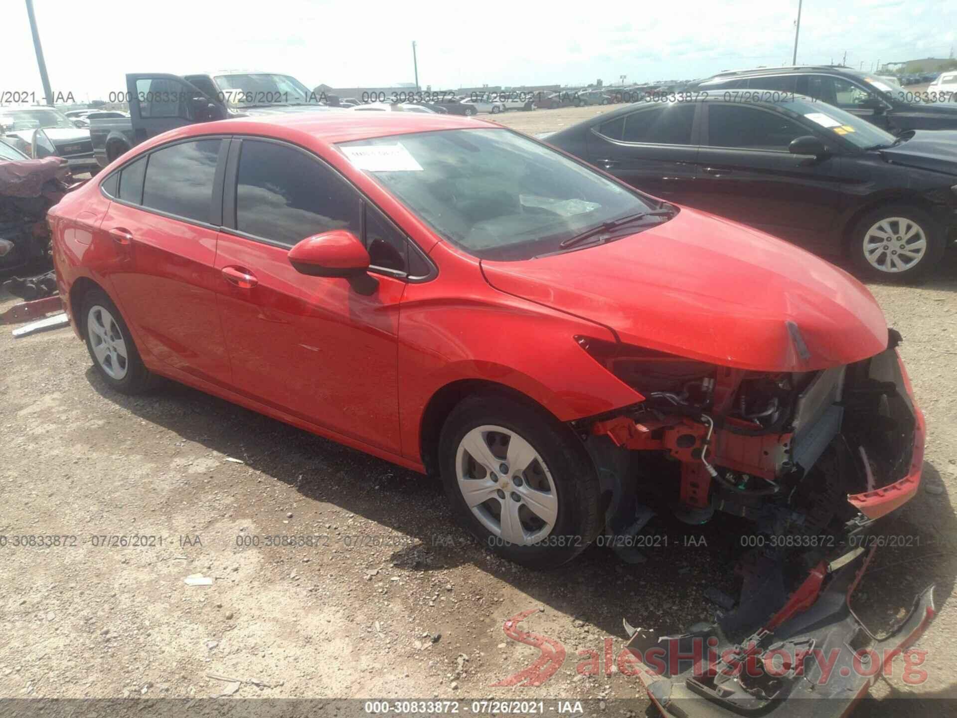 1G1BC5SM9J7220395 2018 CHEVROLET CRUZE