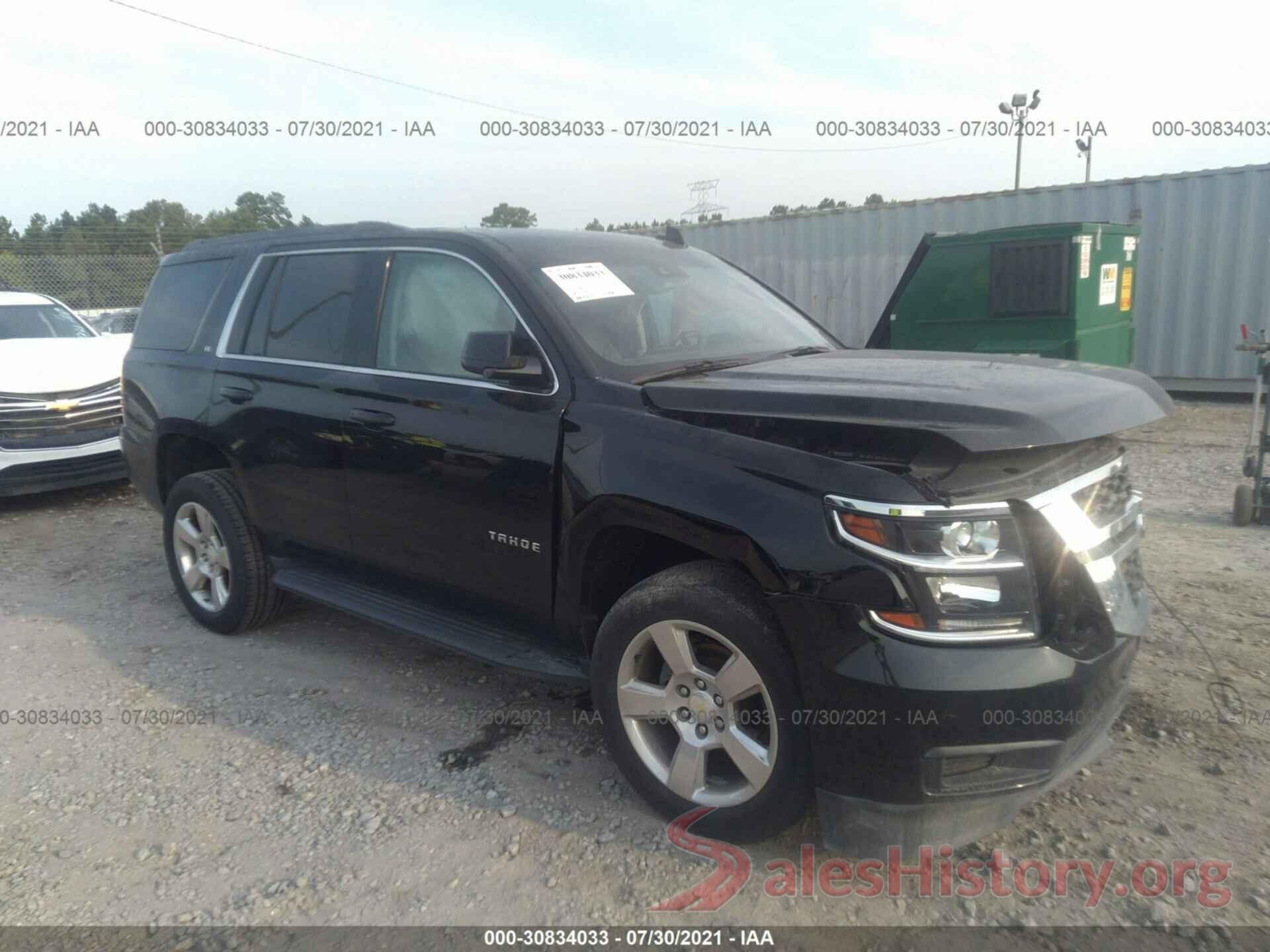 1GNSCBKC7HR300510 2017 CHEVROLET TAHOE