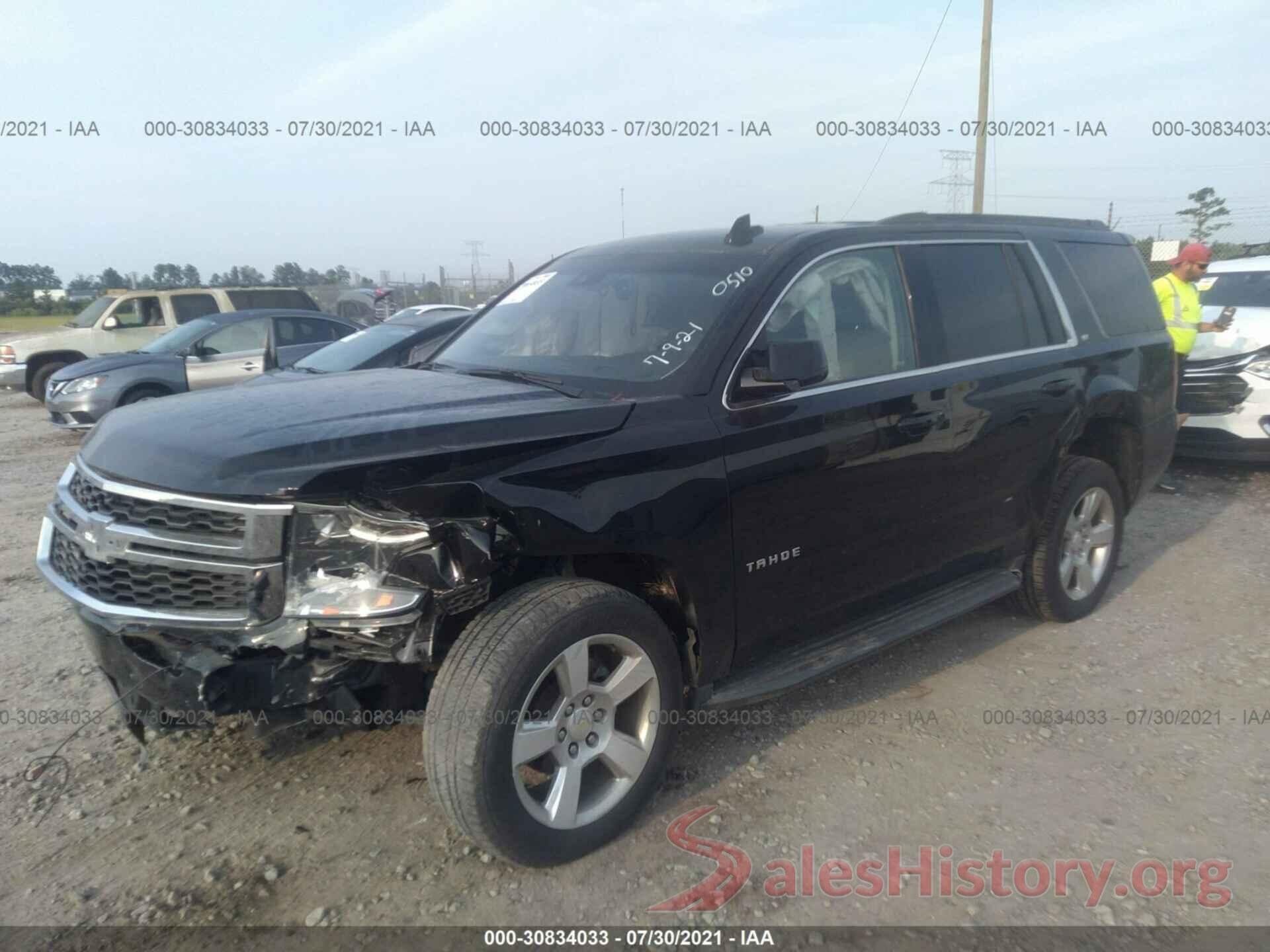 1GNSCBKC7HR300510 2017 CHEVROLET TAHOE