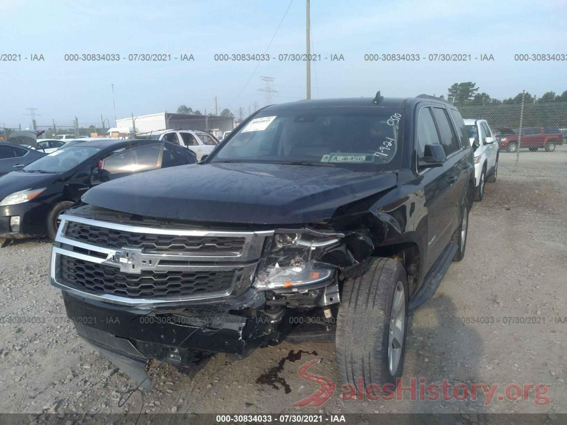 1GNSCBKC7HR300510 2017 CHEVROLET TAHOE