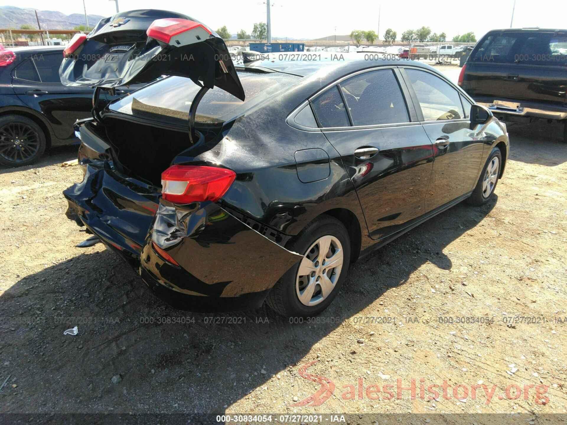 1G1BC5SM9G7267421 2016 CHEVROLET CRUZE